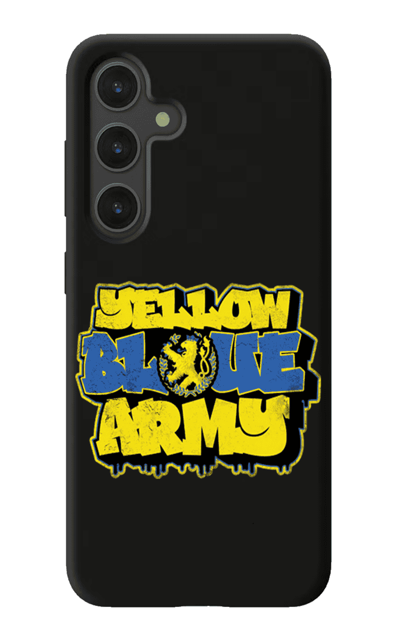 Yellow Blue Army Futrola za Samsung