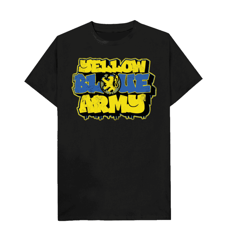 Yellow Blue Army Majica