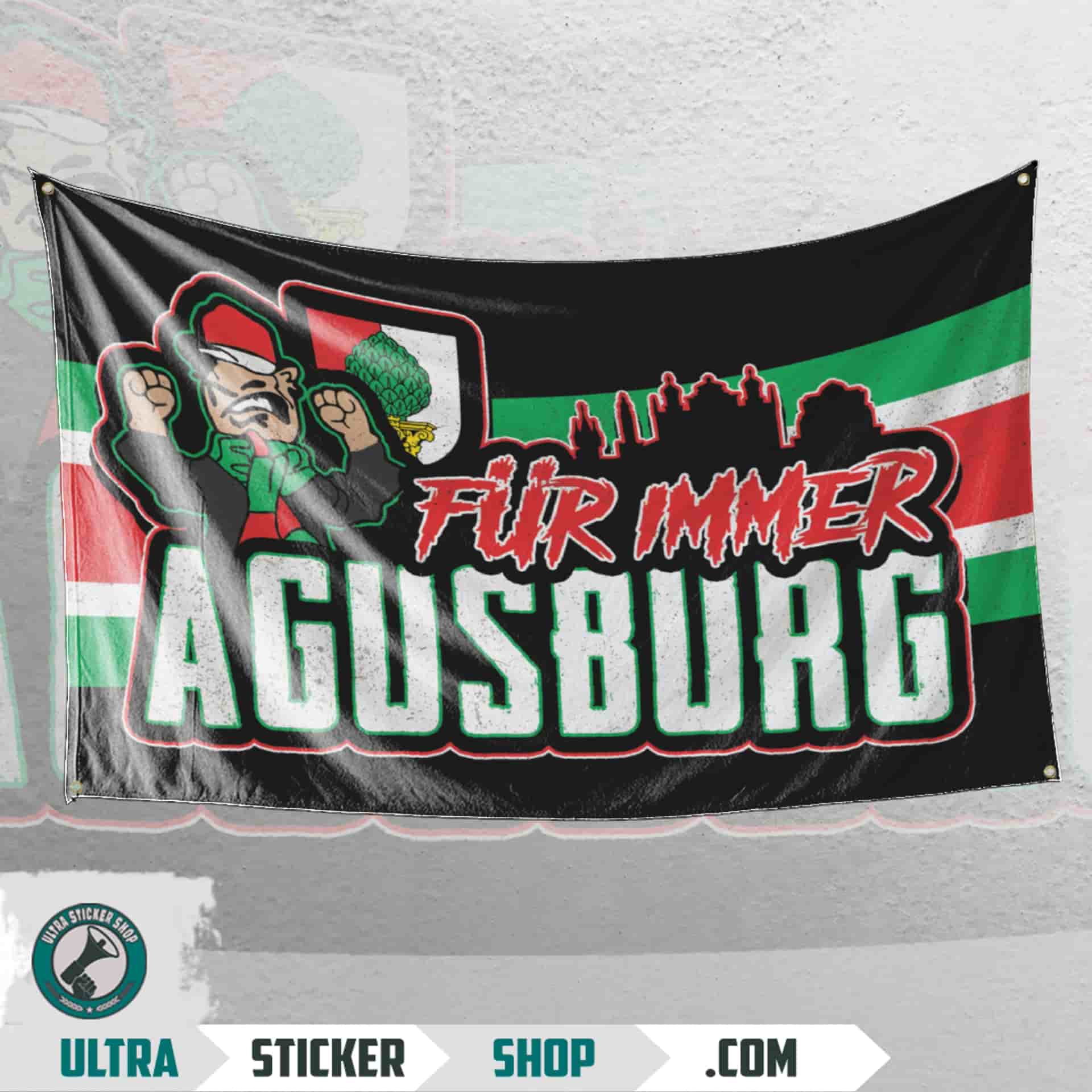 Für immer Augsburg Flagge