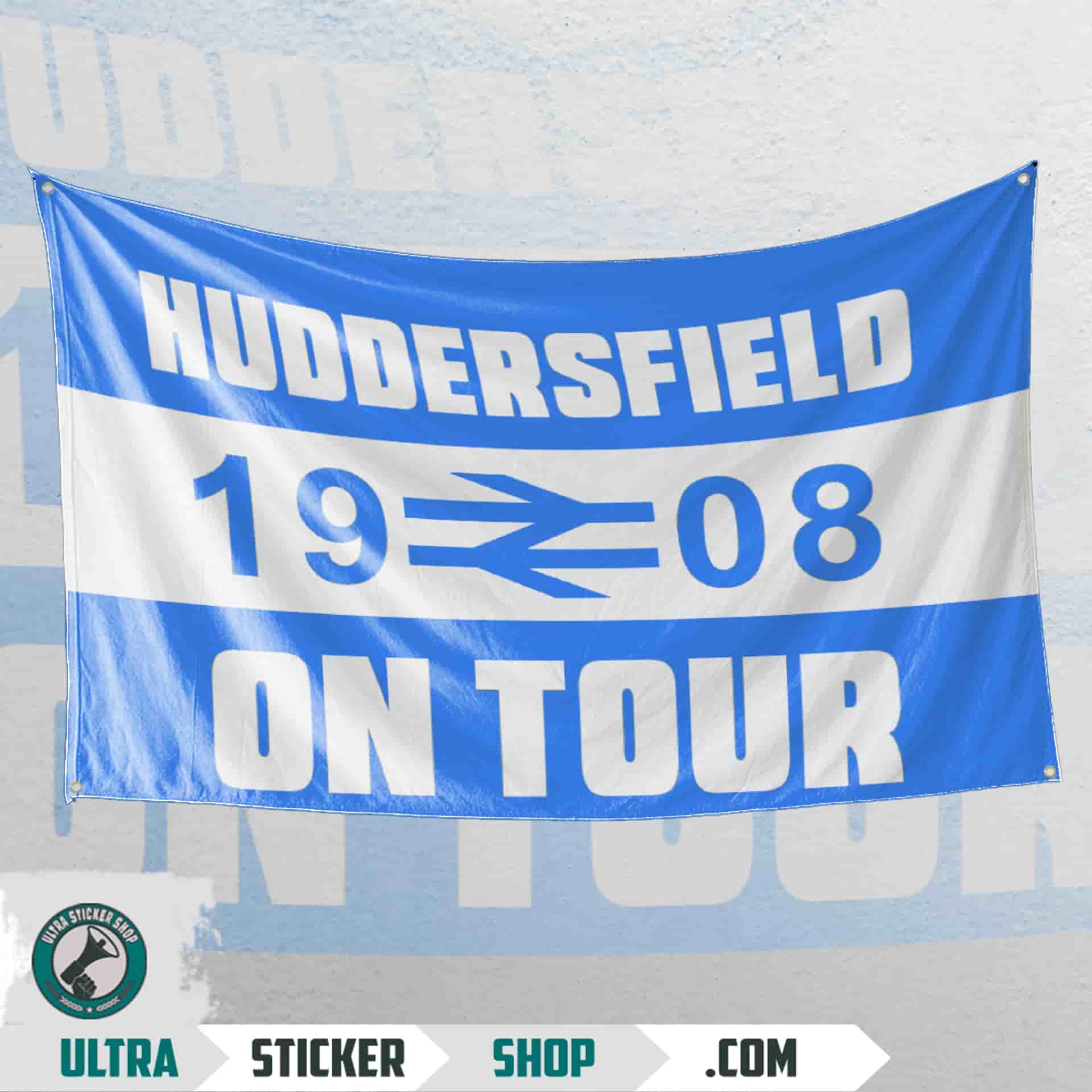 Huddersfield 1908 on tour Zastava