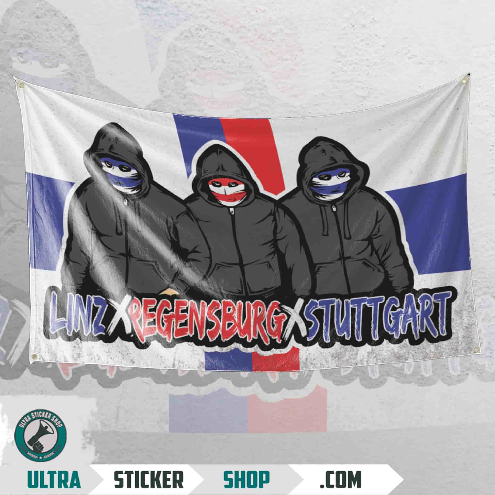 Linz X Regensburg x Stuttgart Zastava
