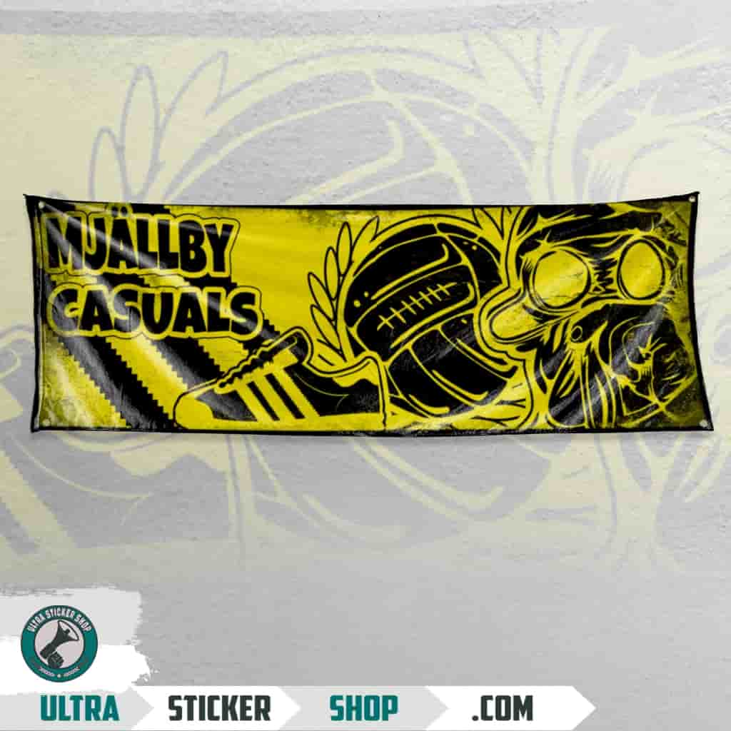 Mjällby casuals Bandera