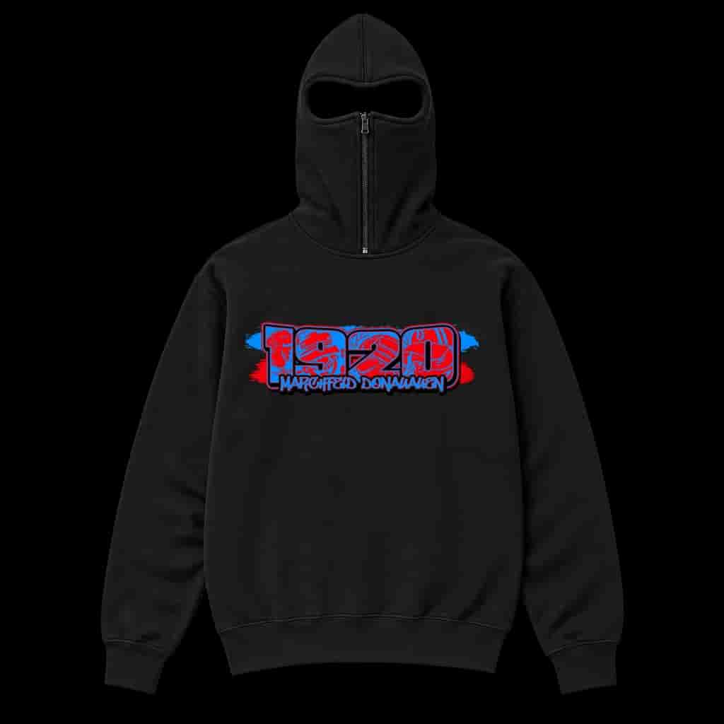 1920 Marchfeld Donauauen Ninja Kapuzenpullover