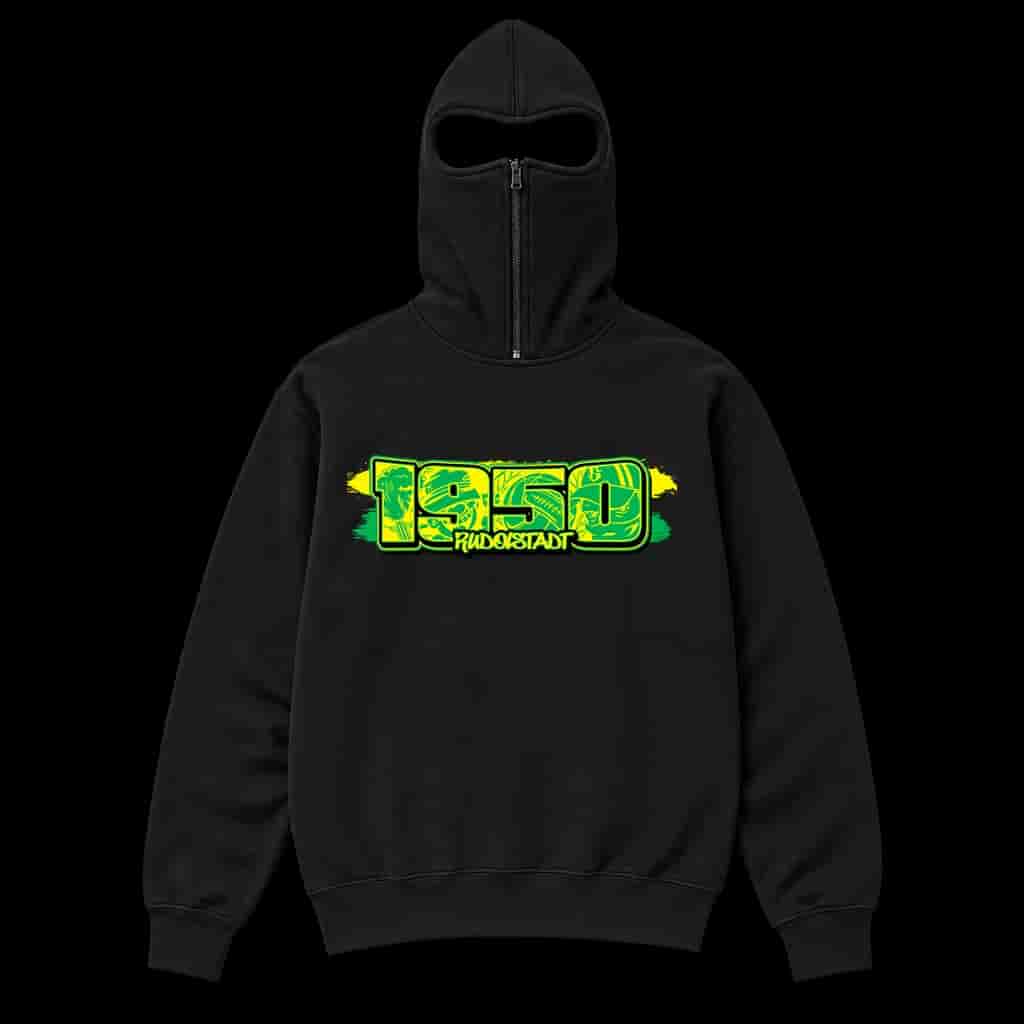 1950 Rudolstadt Ninja Kapuzenpullover