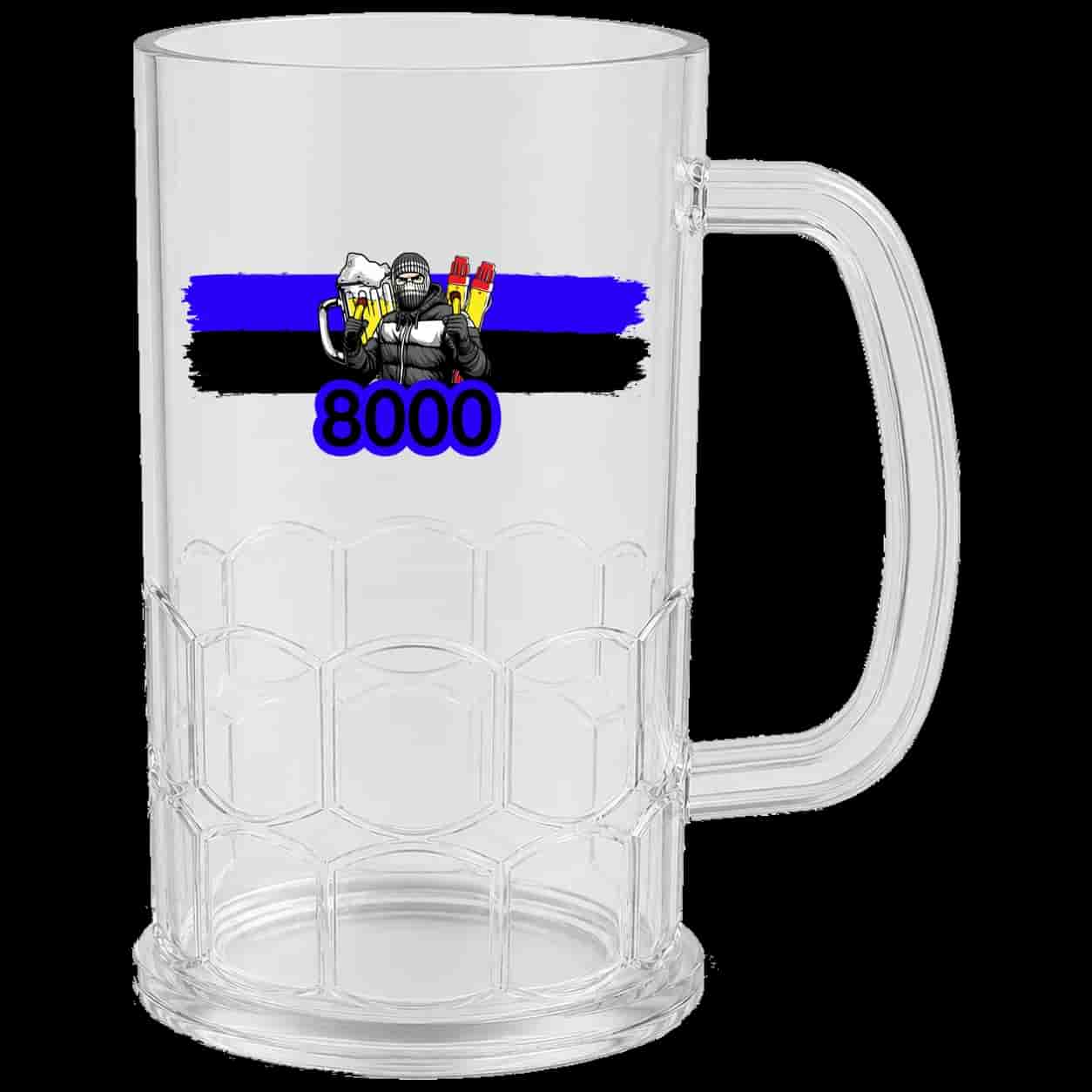 8000 Bierkrug