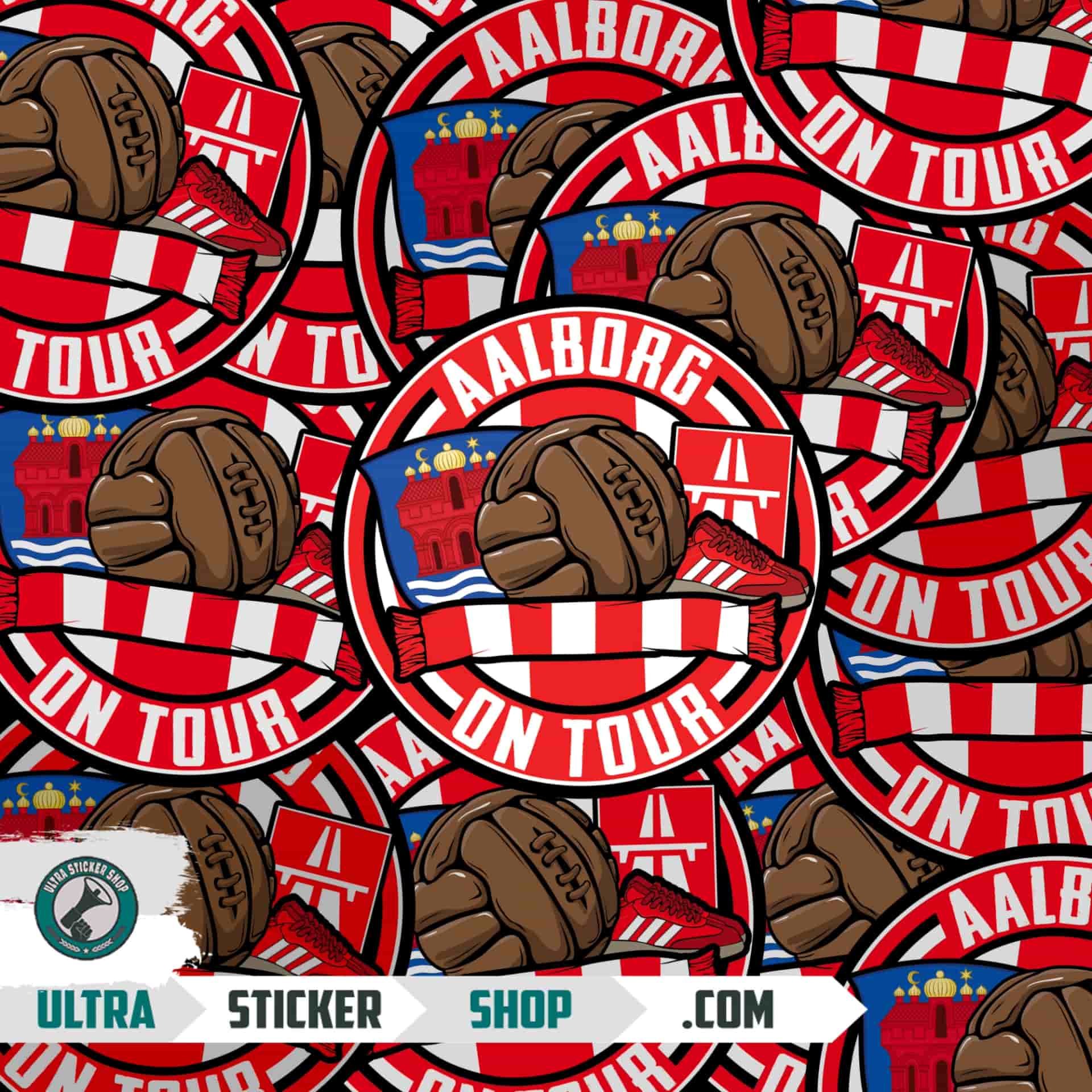 Aalborg on tour Stickers