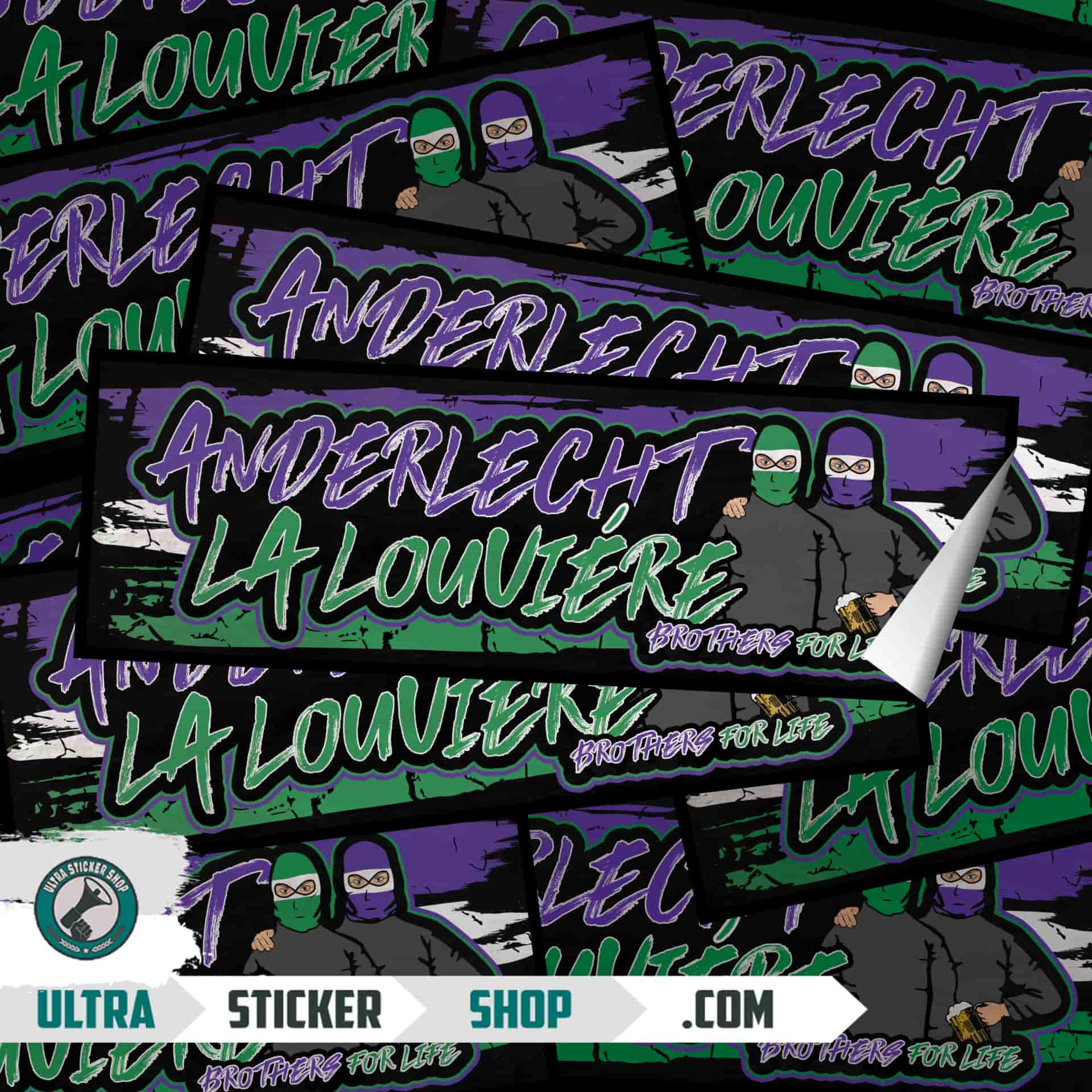 Anderlecht X La Louvière Stickers