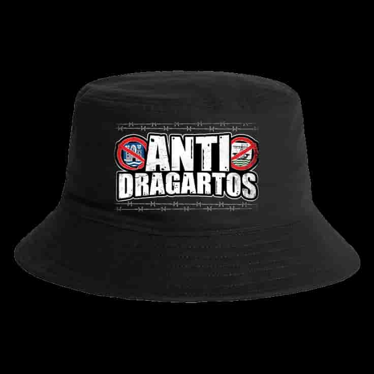 anti dragartos Cappello a secchiello