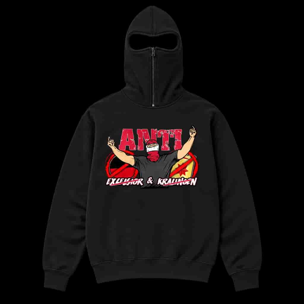 ANTI EXCELSIOR & KRALINGEN Ninja Hoodie