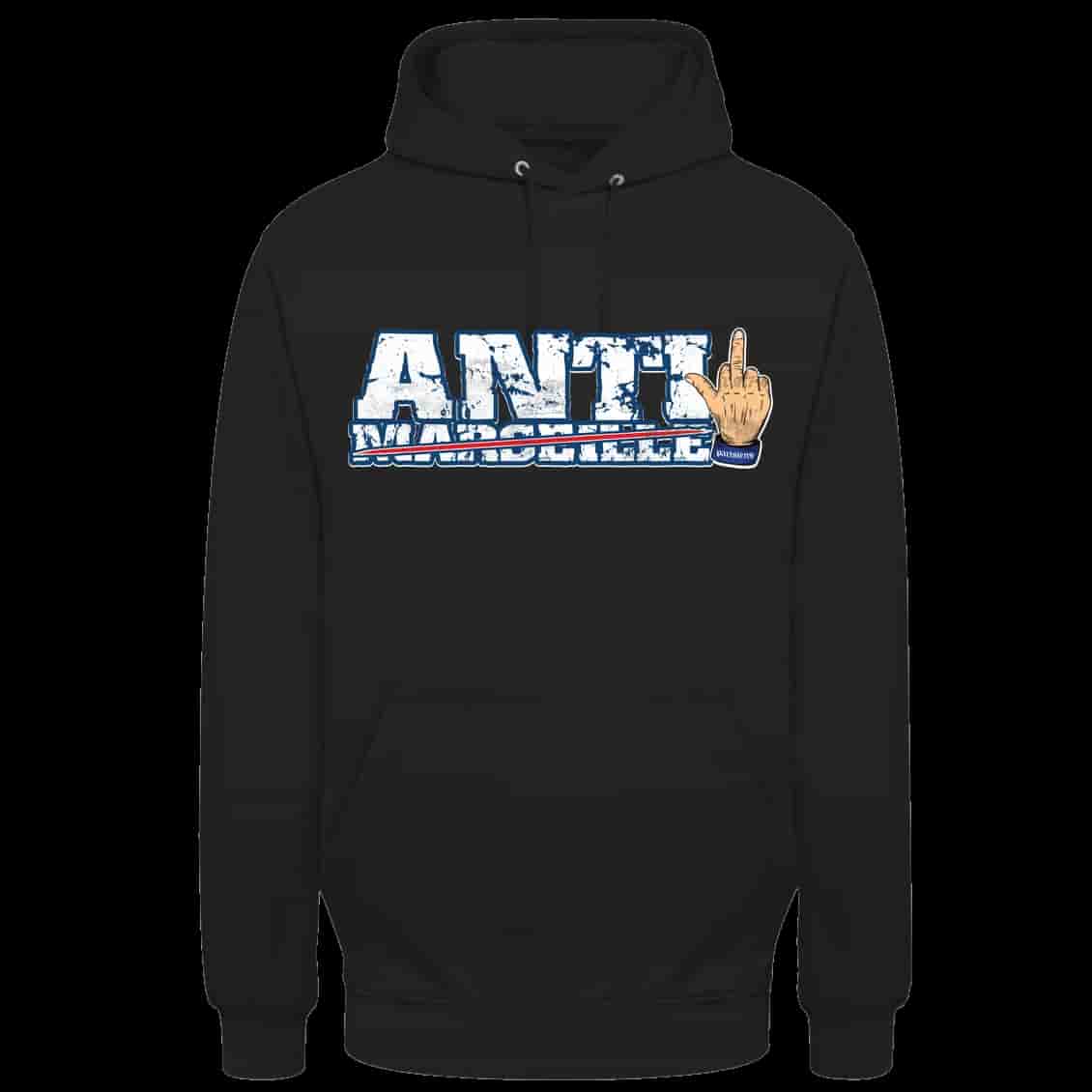 Anti Marseille Bluza z kapturem