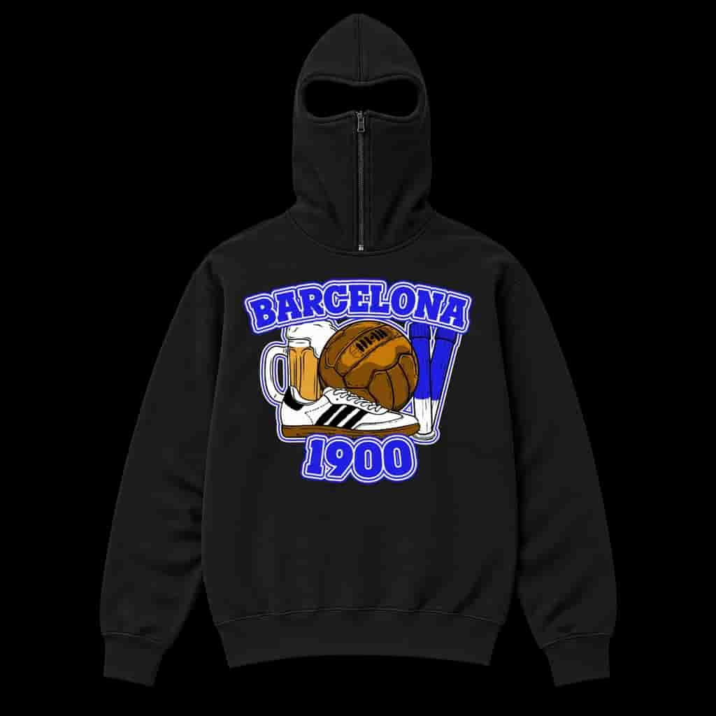 Barcelona 1900 Ninja Kapuzenpullover