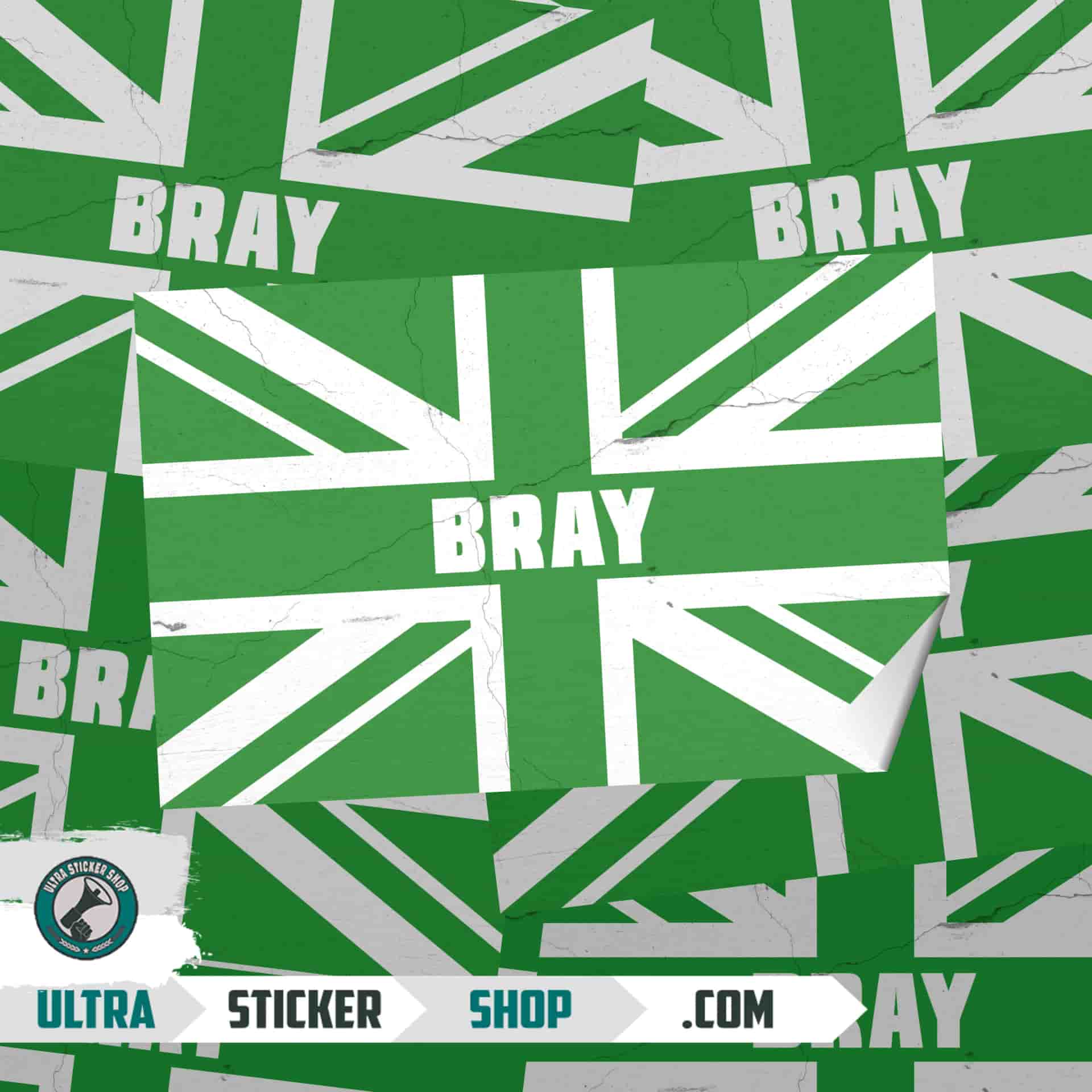 Bray Union Jack Autocolante