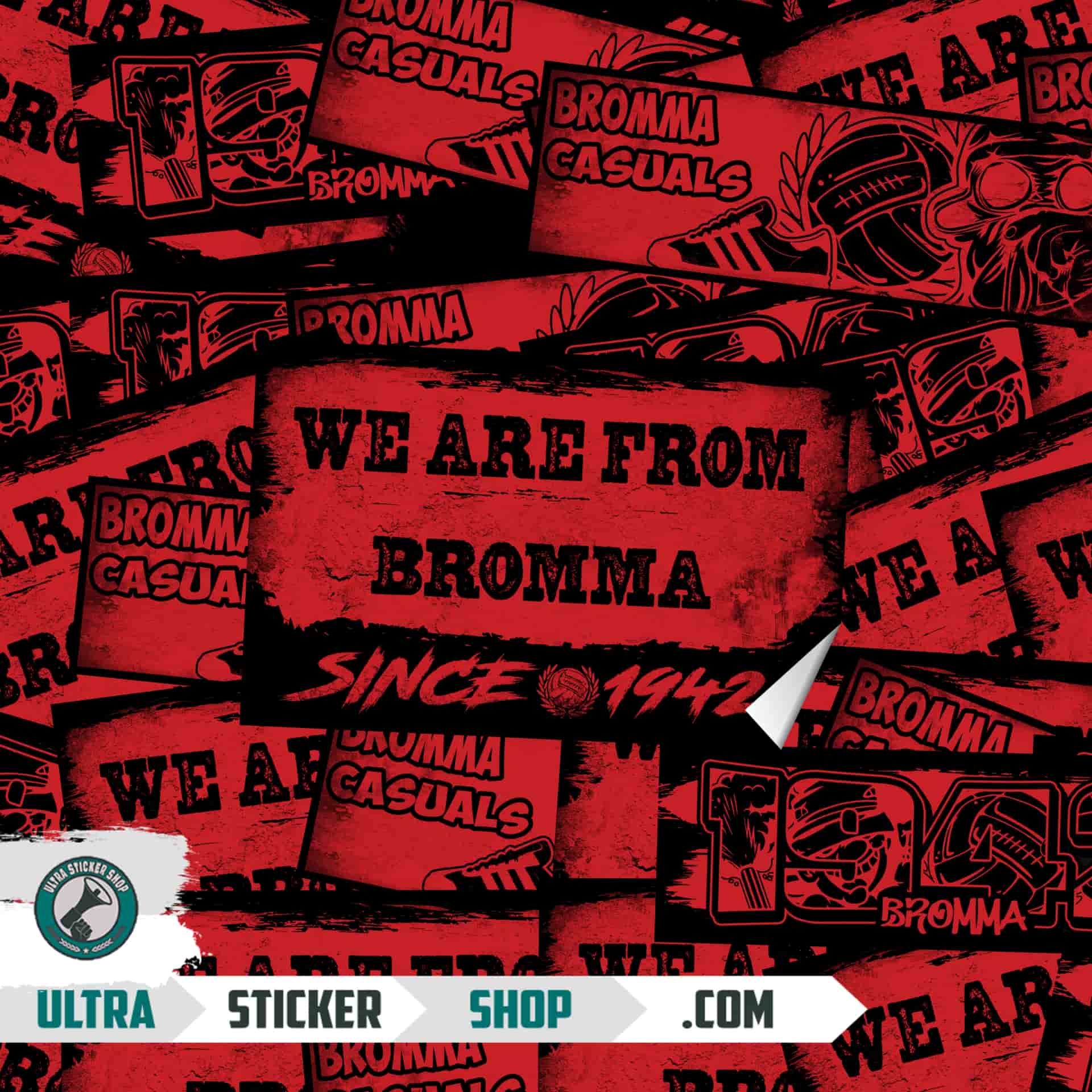 Bromma Aufkleber-Mix