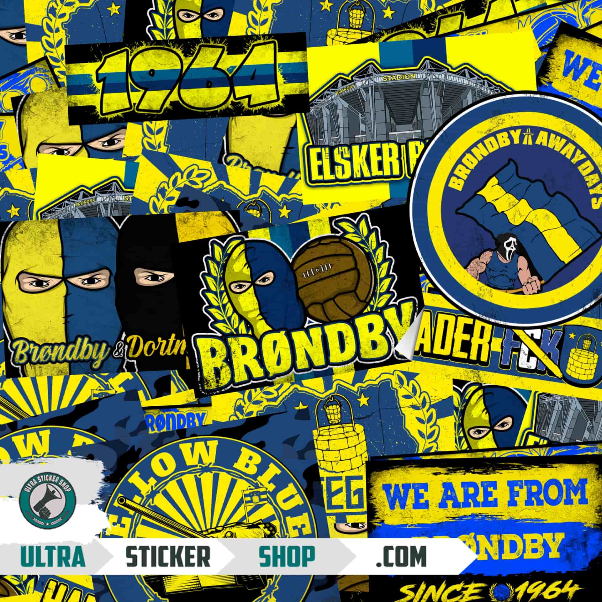 Brøndby Sticker-Mix