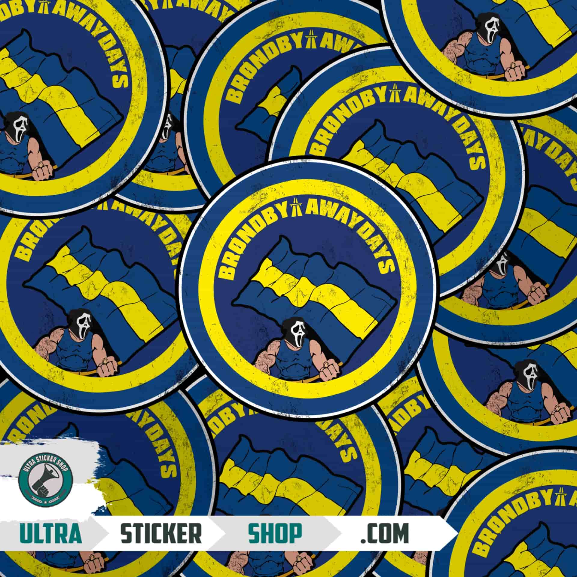 Brøndby Awaydays Stickers