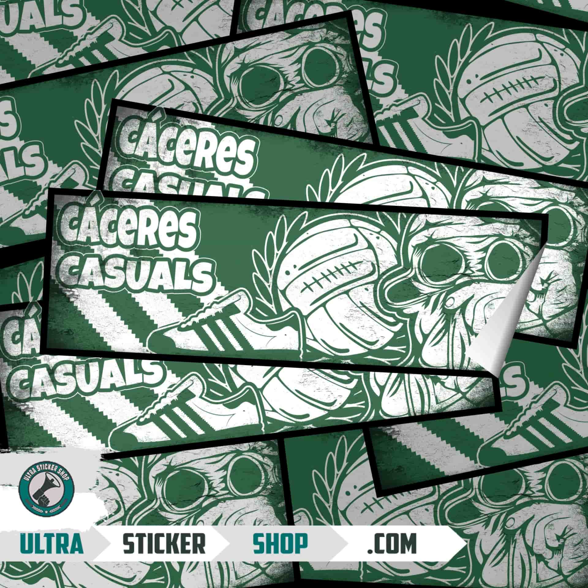 Cáceres casuals Stickers