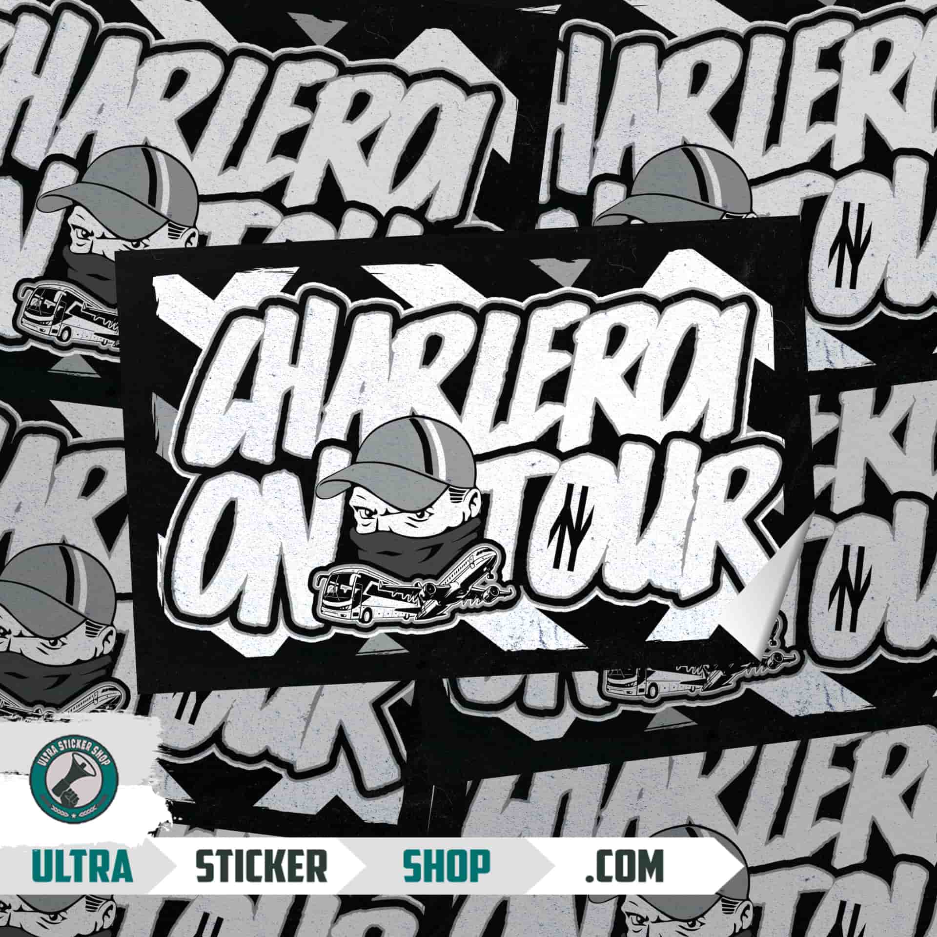Charleroi on tour Nalepnice