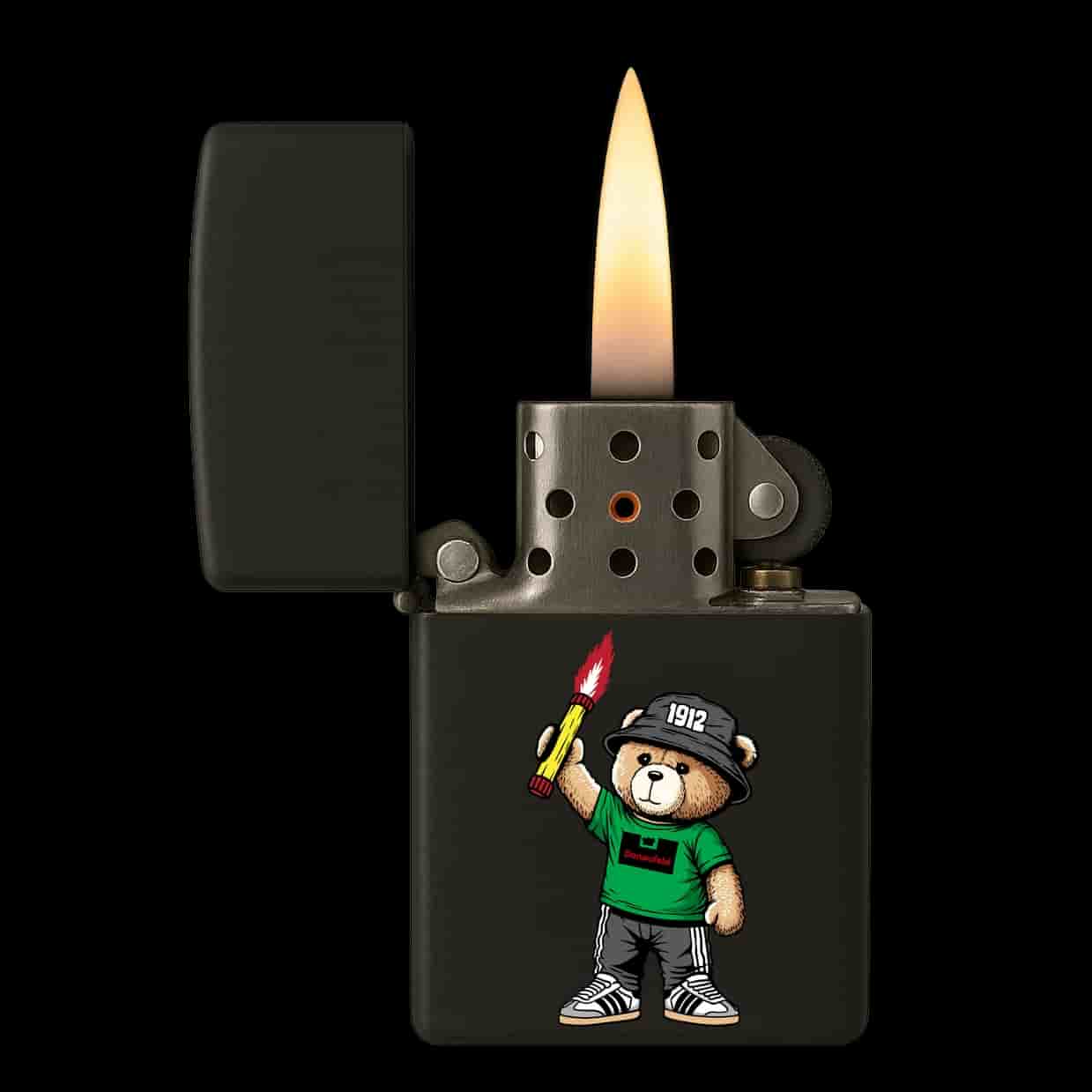 Donaufeld 1912 bear Feuerzeug