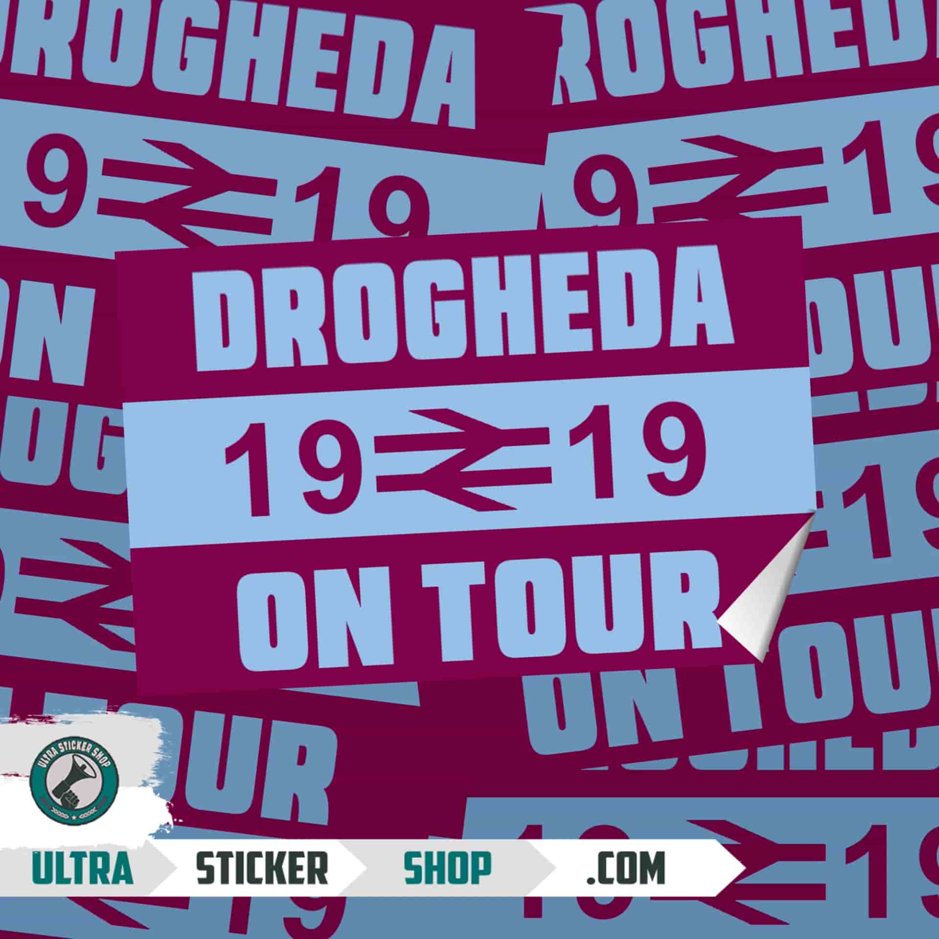 Drogheda 1919 on tour Nálepky