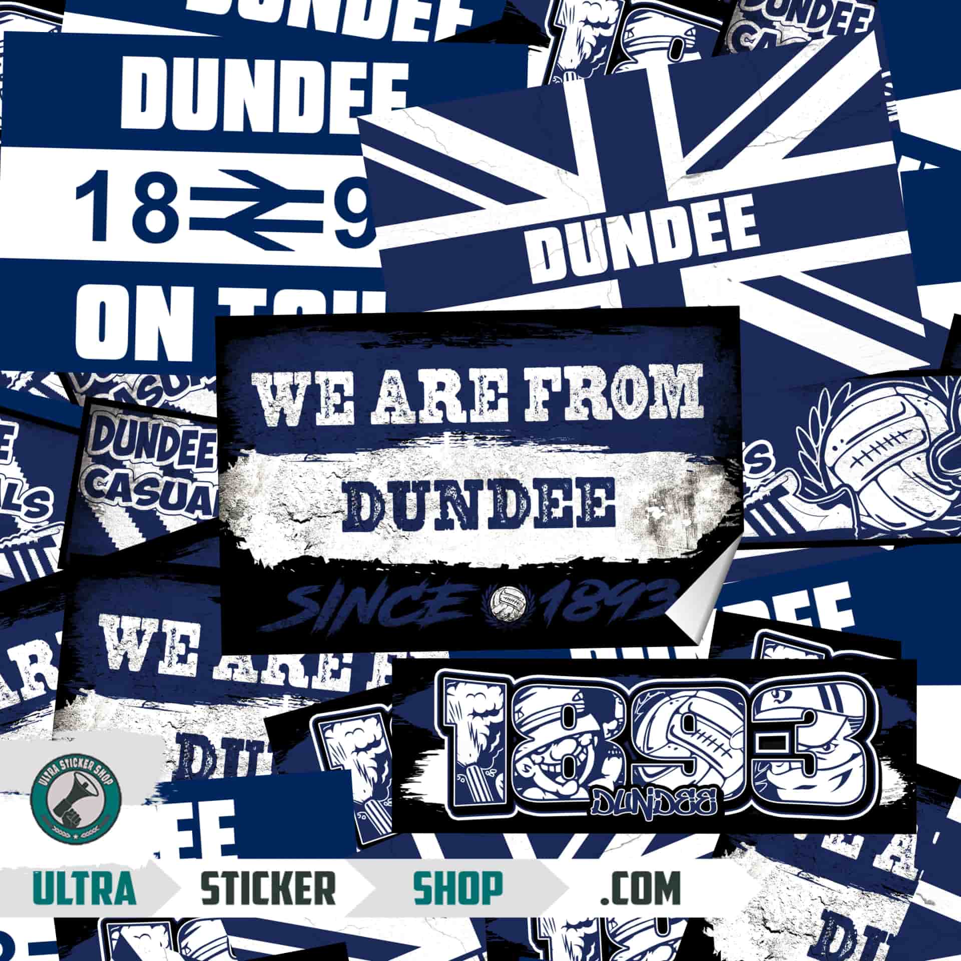 Dundee 1893 Sticker-Mix