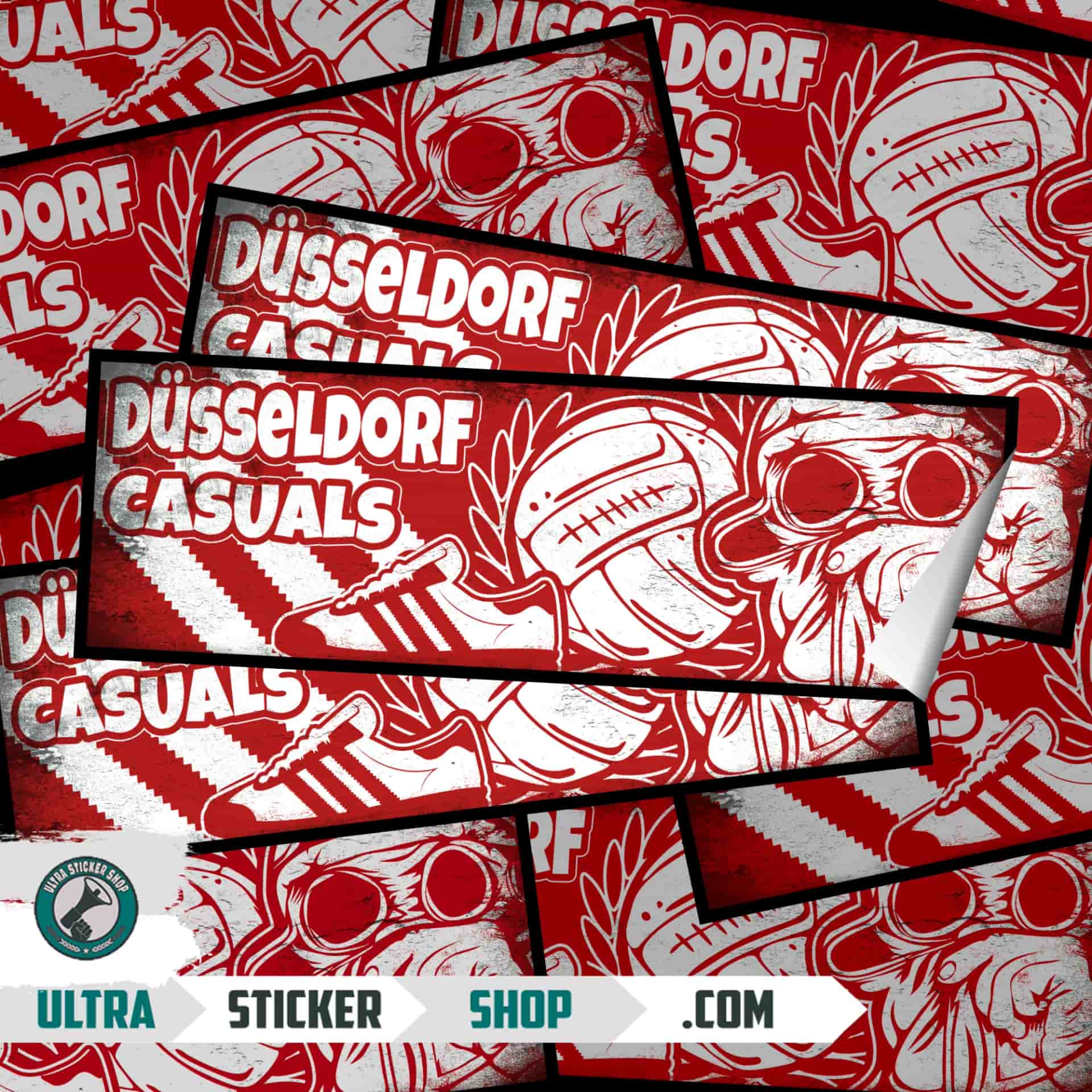 Düsseldorf casuals Aufkleber
