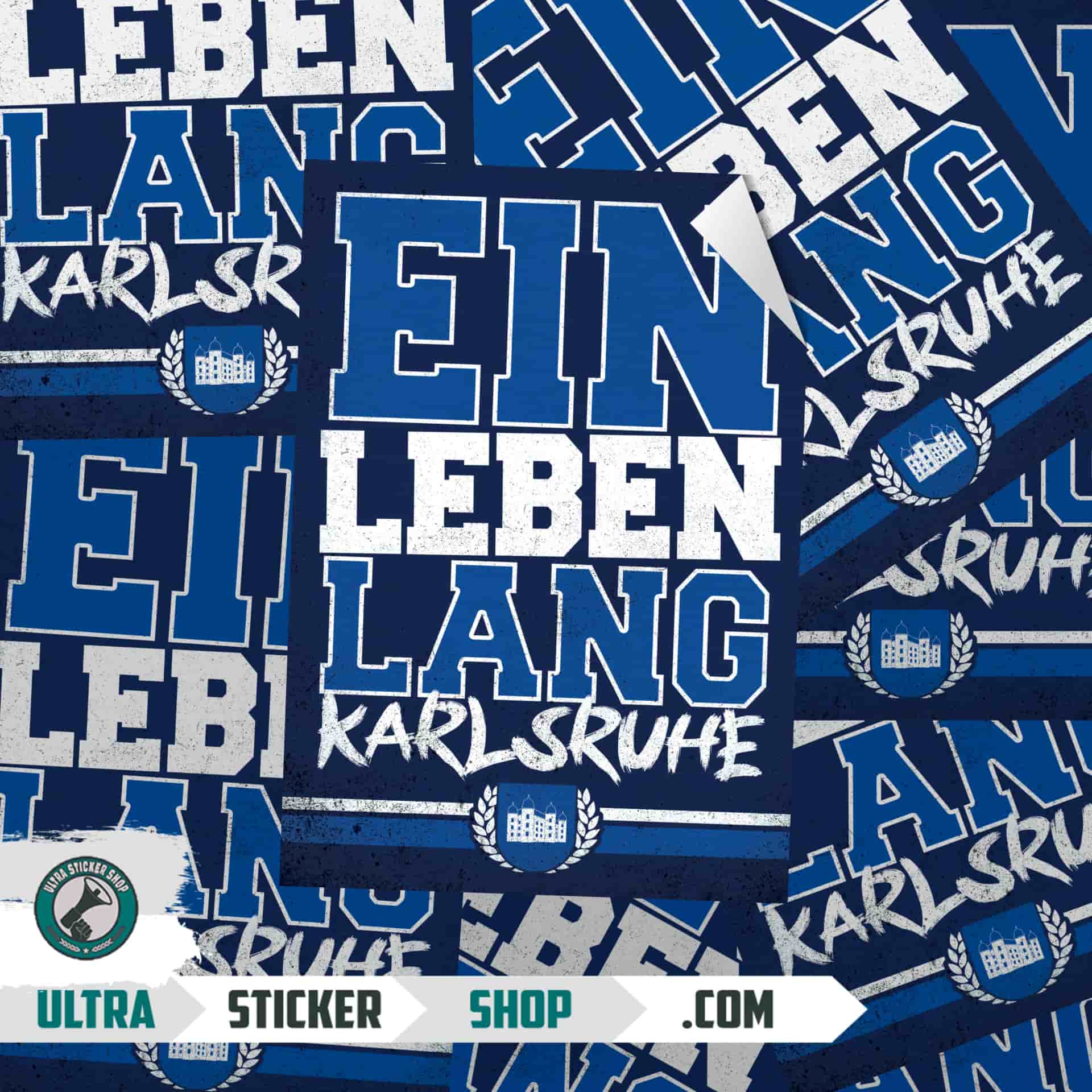 Ein leben lang Karlsruhe Nalepnice