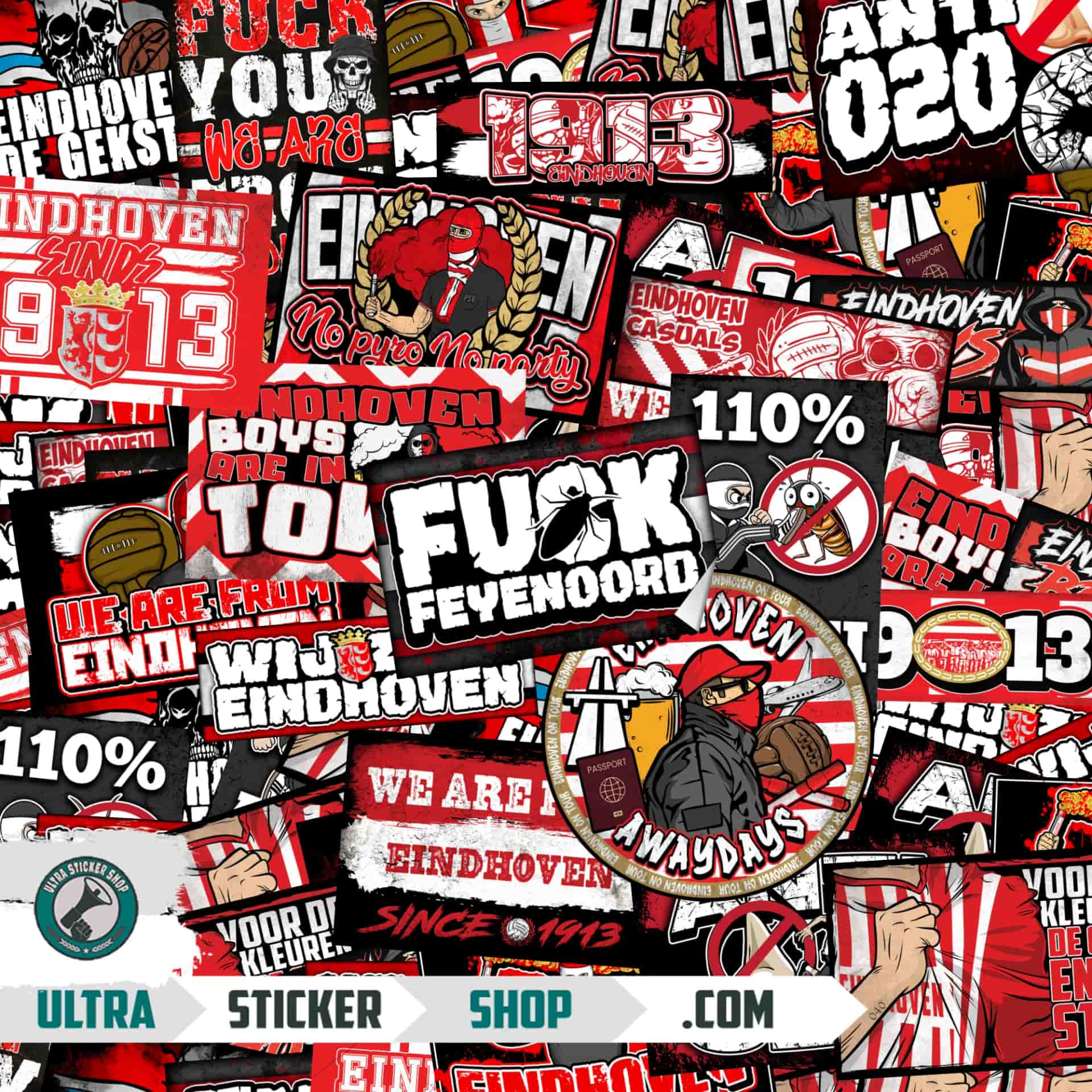 Eindhoven Sticker-Mix