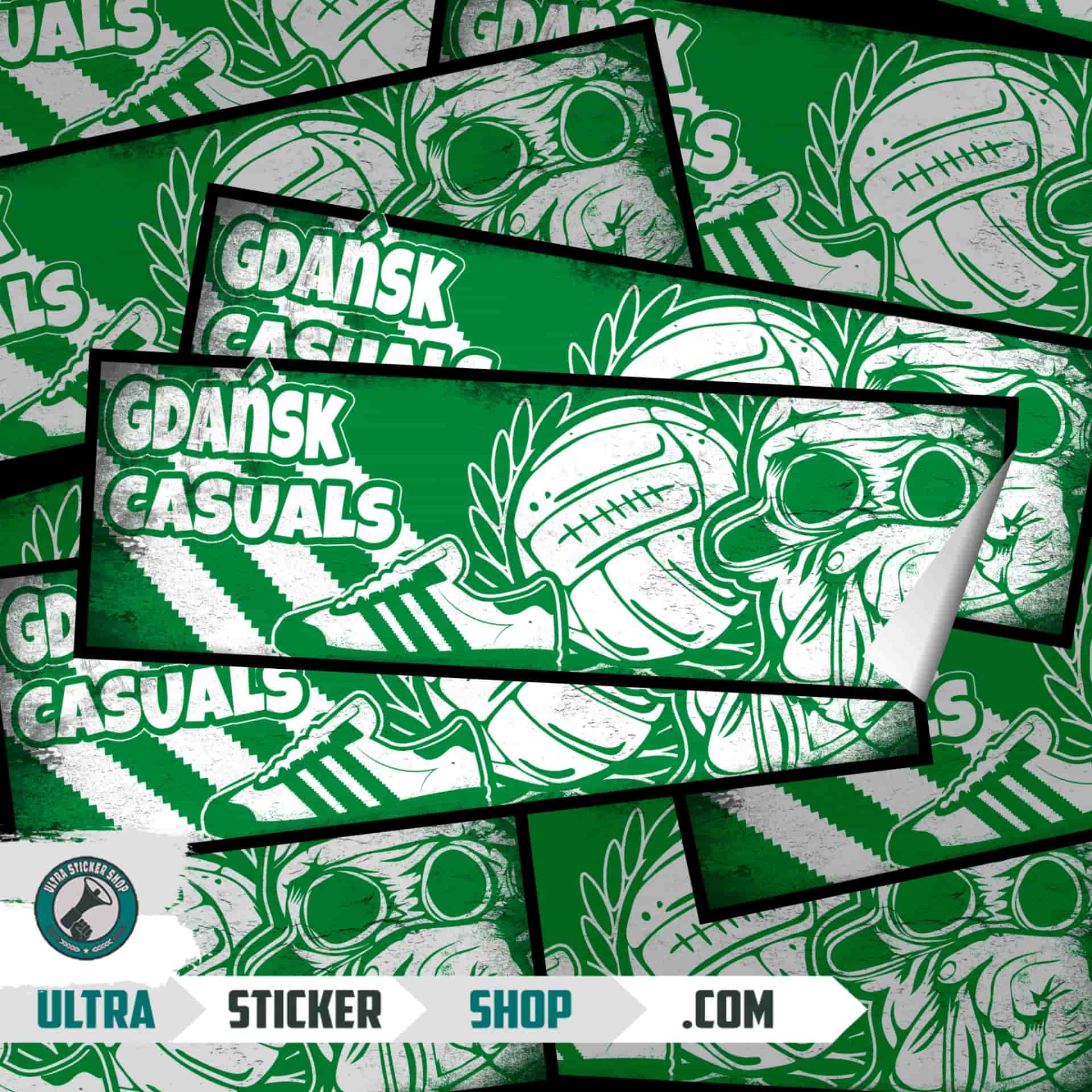 Gdańsk casuals Aufkleber