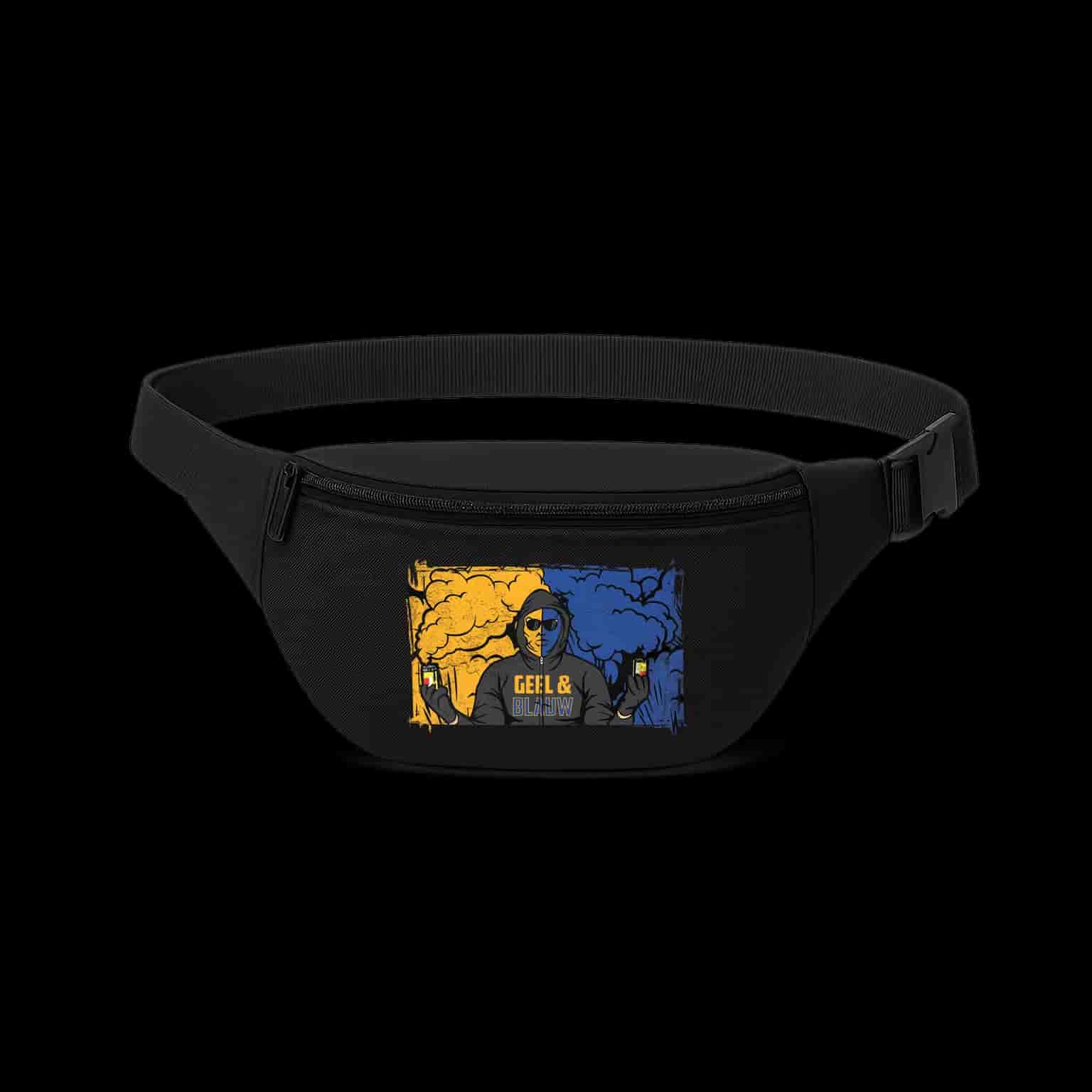 Geel & Blauw Gürteltasche