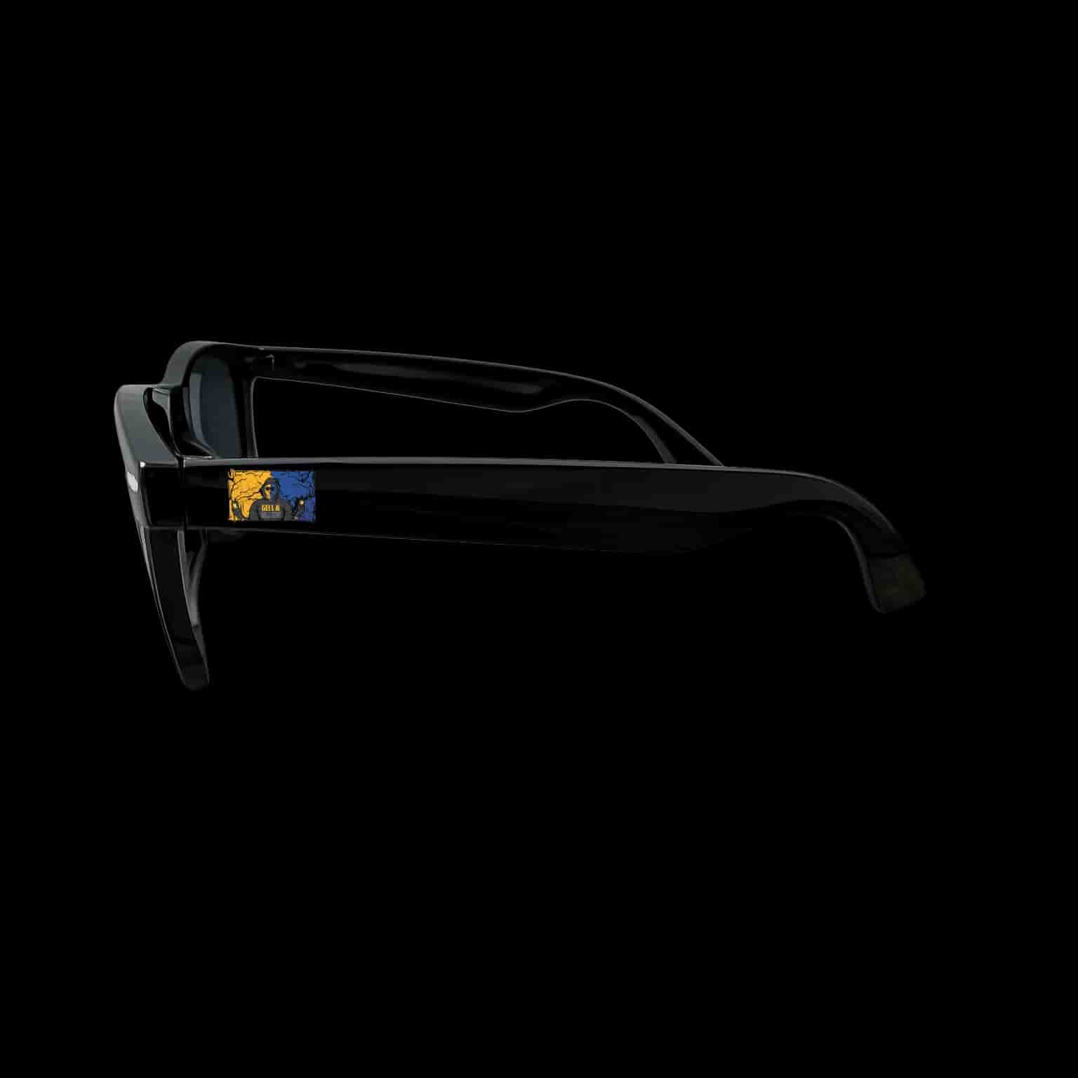 Geel & Blauw Sonnenbrille