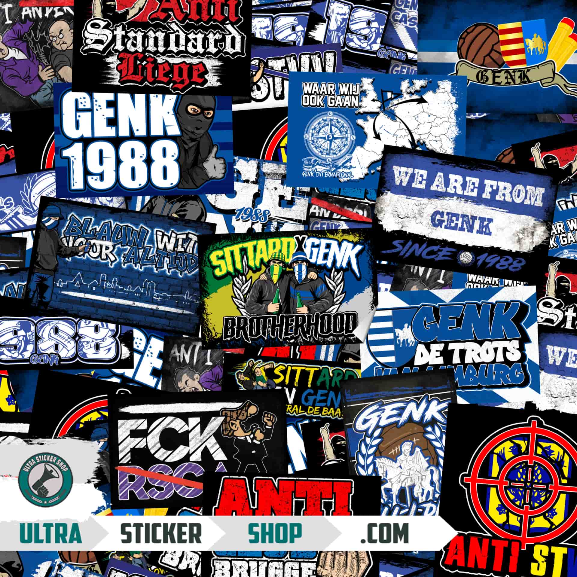 Genk Aufkleber-Mix