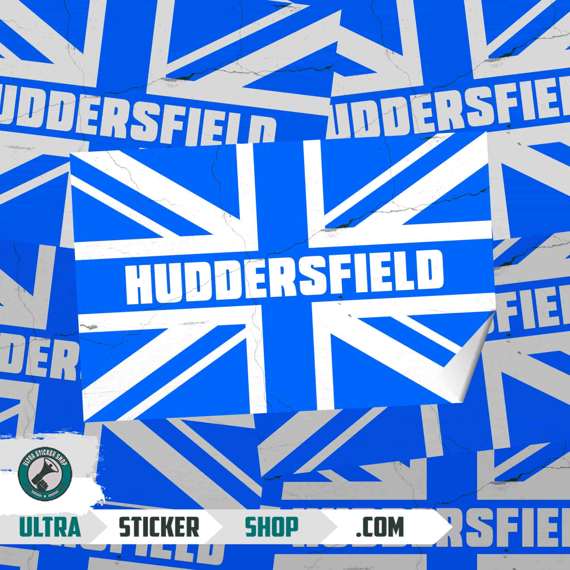 Huddersfield Union Jack Nalepnice