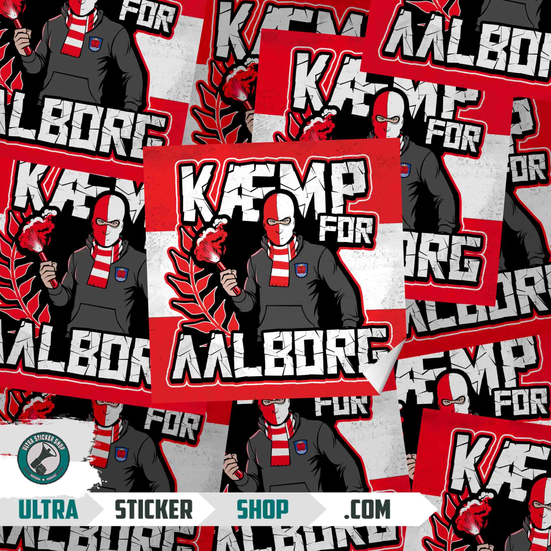 Kæmp for Aalborg Aufkleber