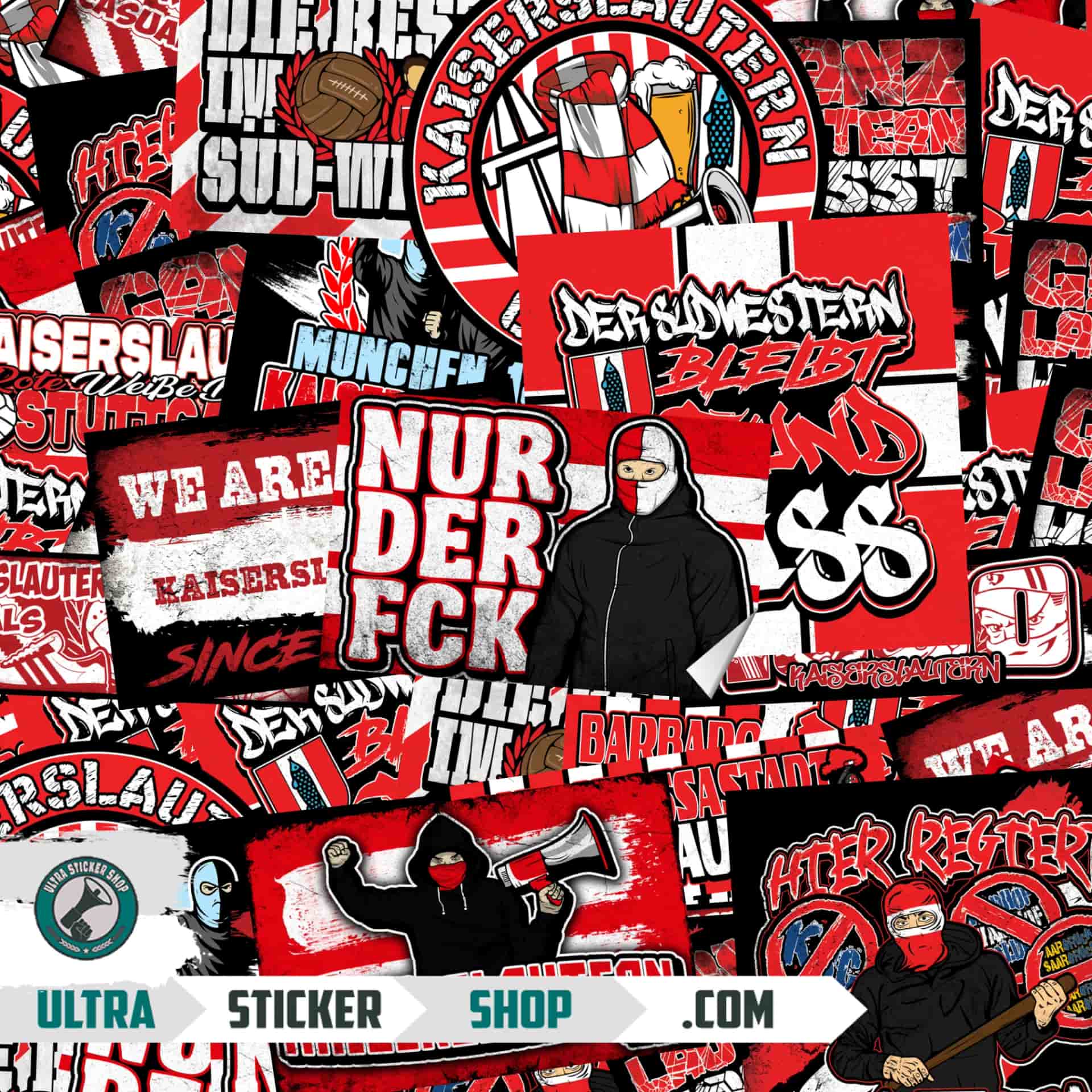 Kaiserslautern Sticker-Mix