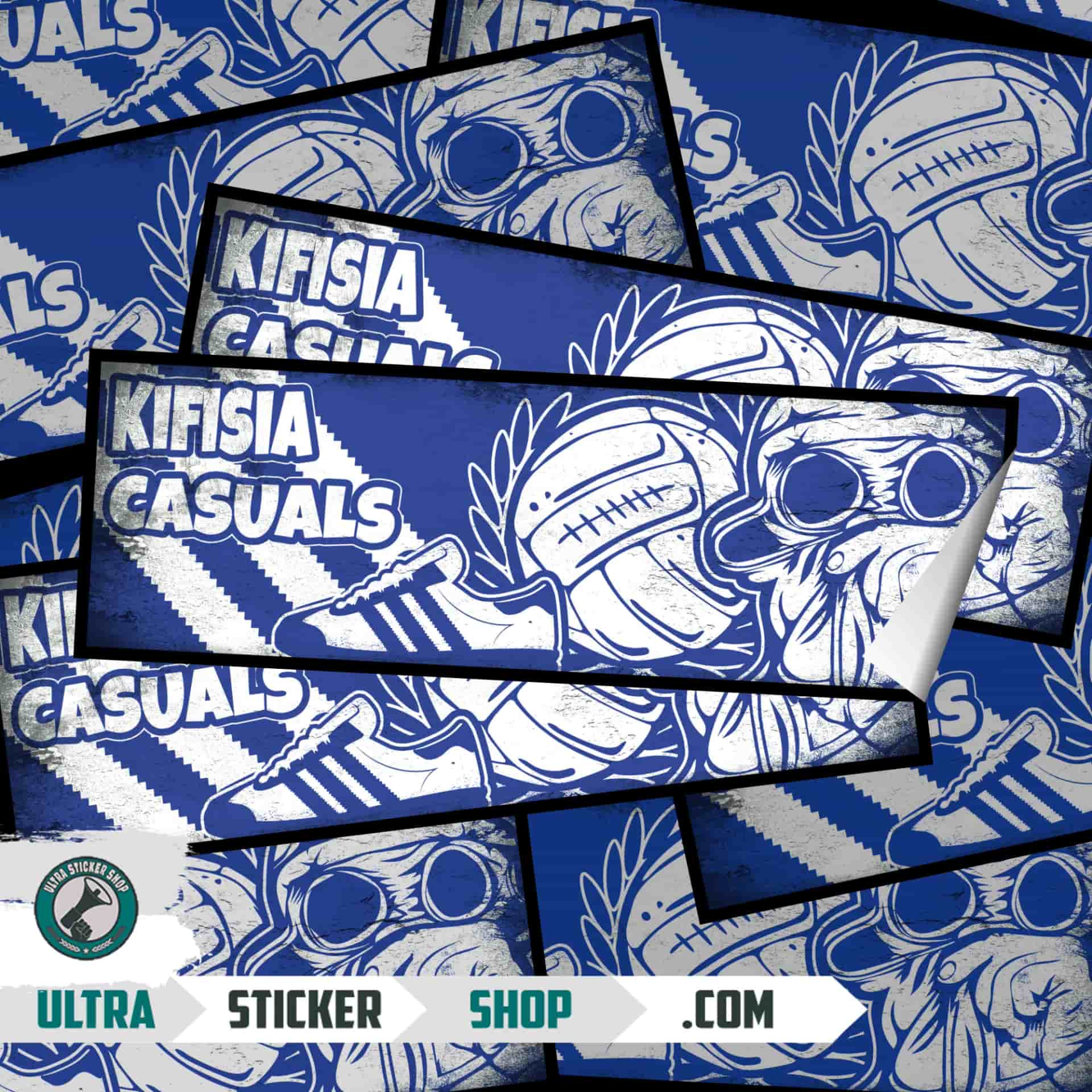Kifisia casuals Αυτοκόλλητα