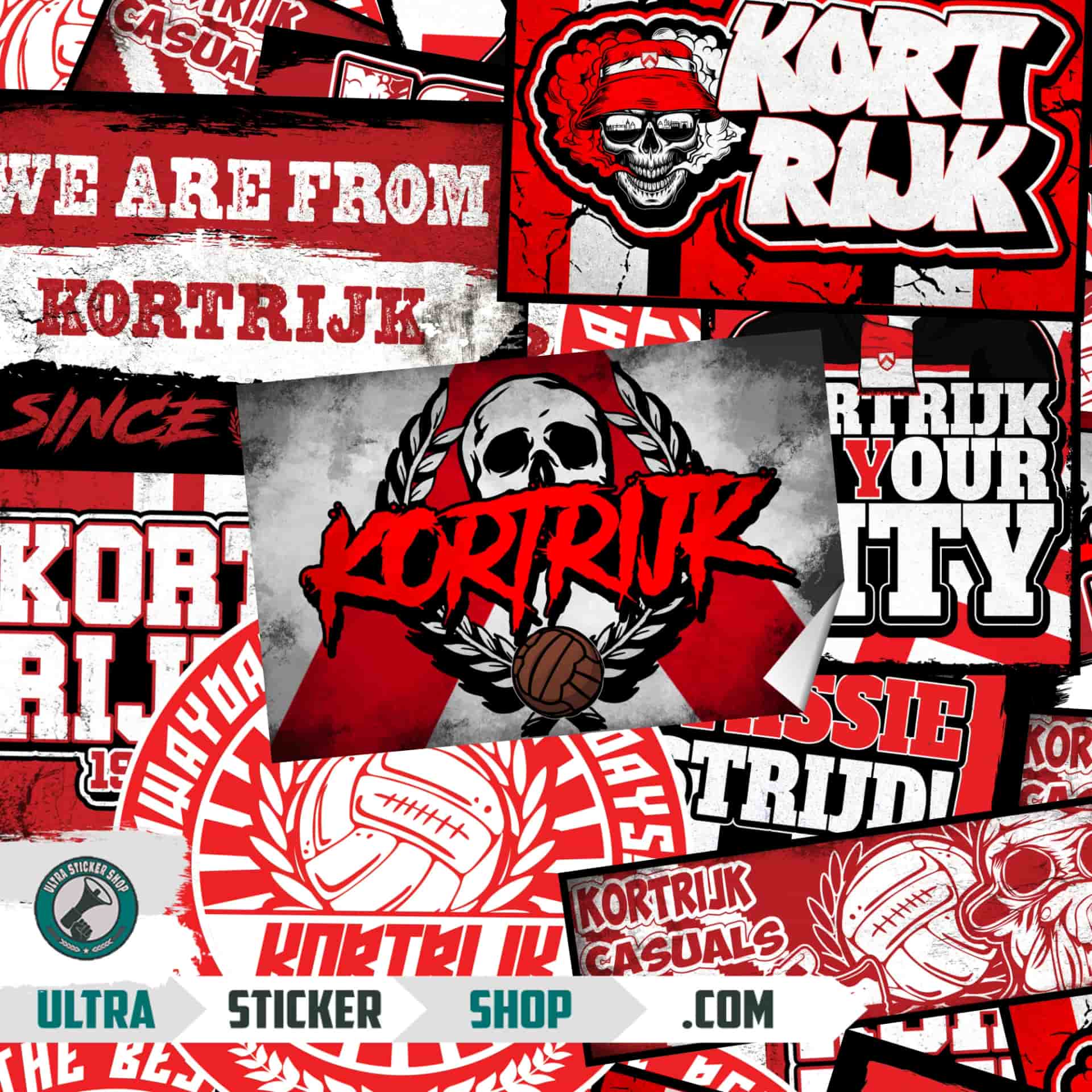 Kortrijk Sticker-Mix