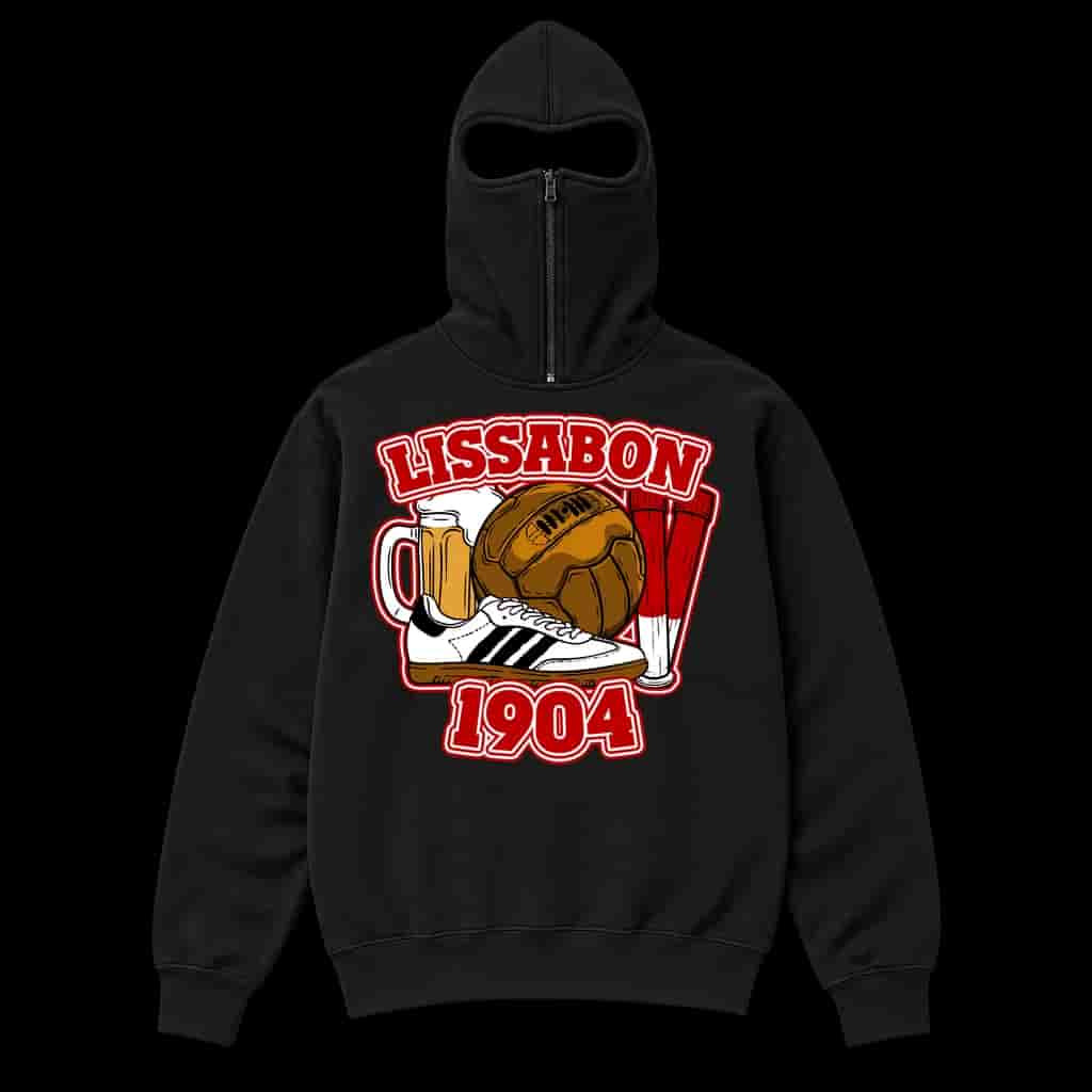Lissabon 1904 Ninja Kapuzenpullover
