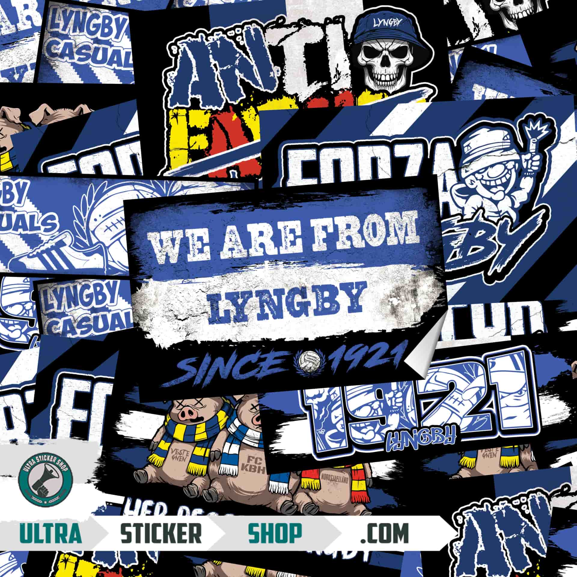 Lyngby Mješavina naljepnica