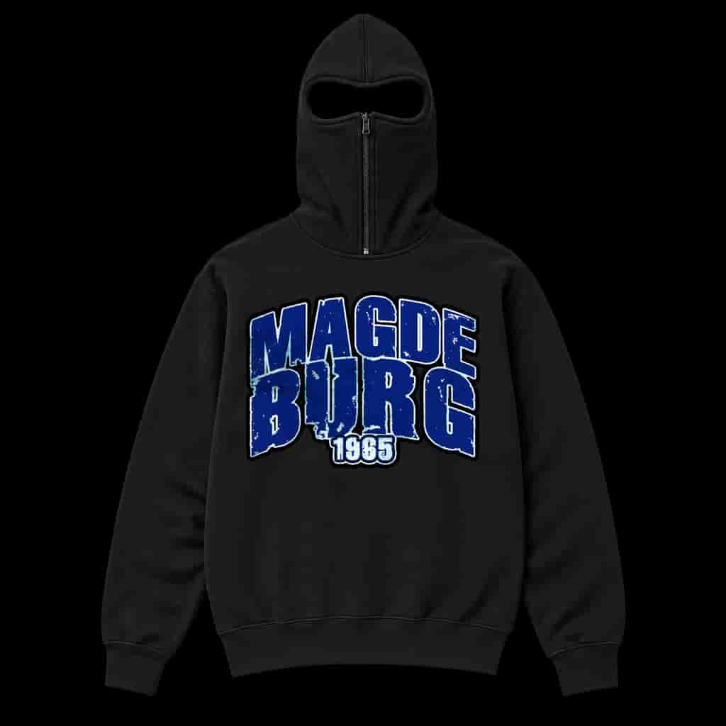 Magdeburg 1965 Ninja Kapuzenpullover