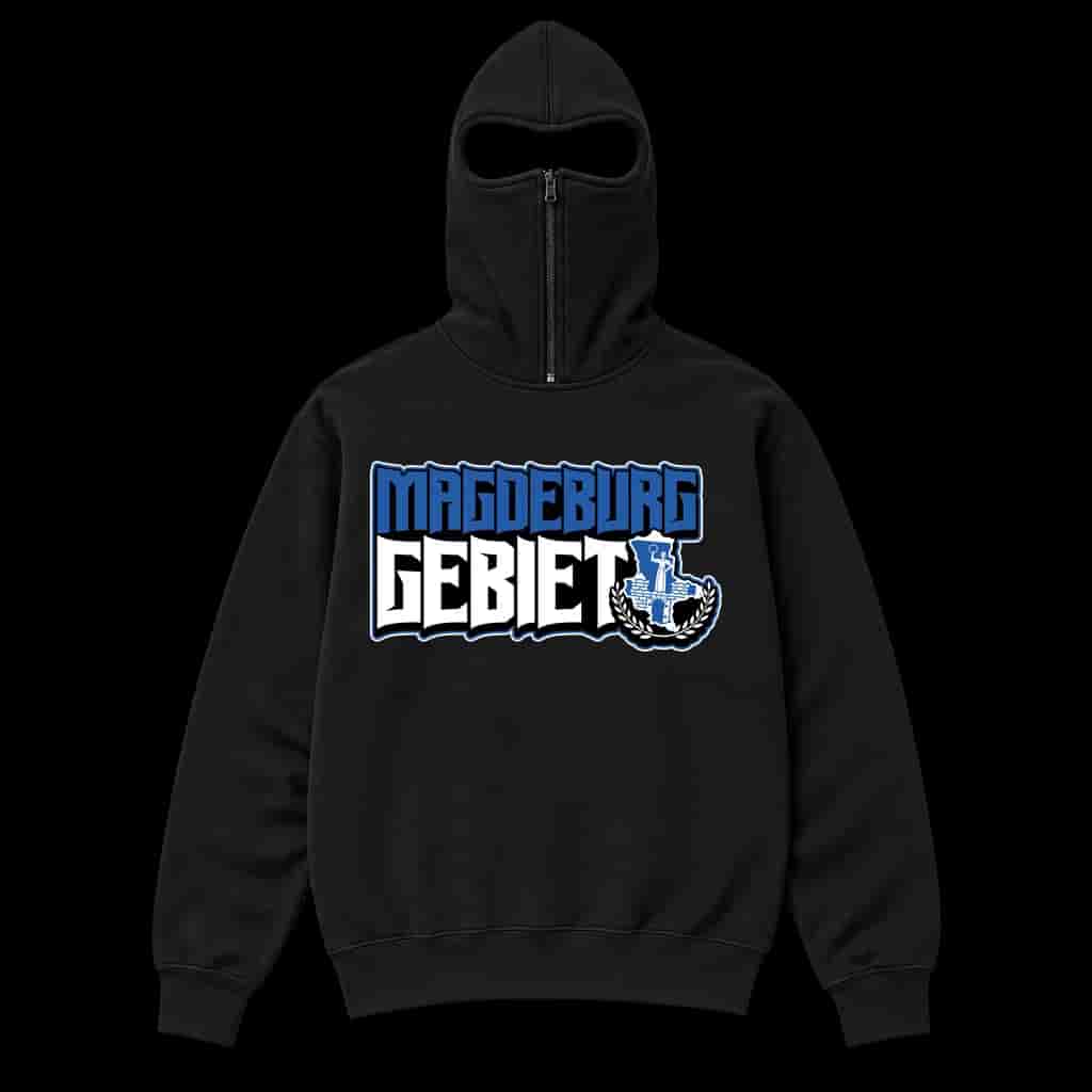 Magdeburg Gebiet Ninja Kapuzenpullover