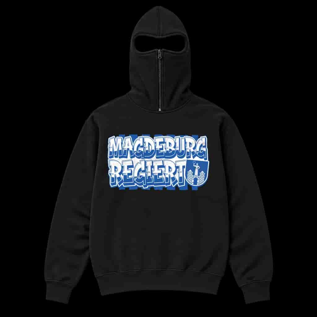Magdeburg regiert Ninja Kapuzenpullover