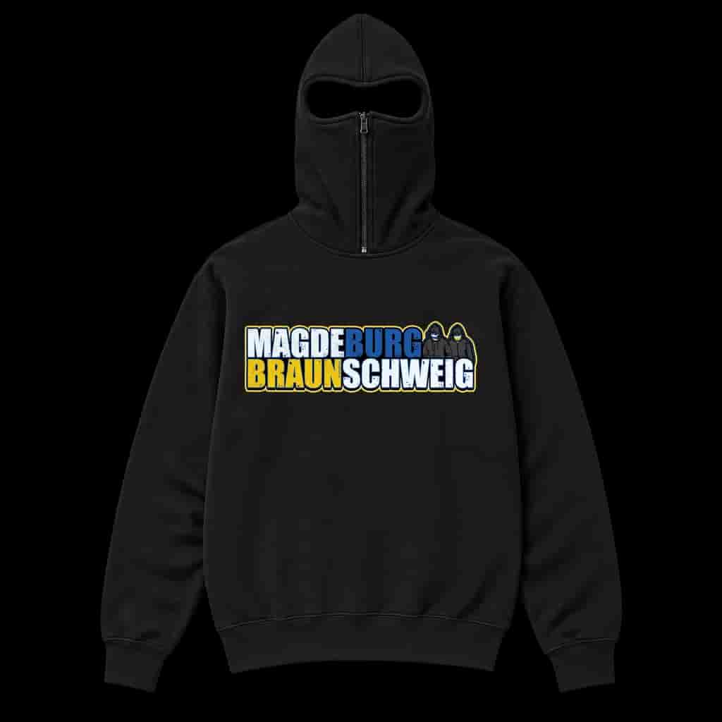 Magdeburg X Braunschweig Ninja Kapuzenpullover