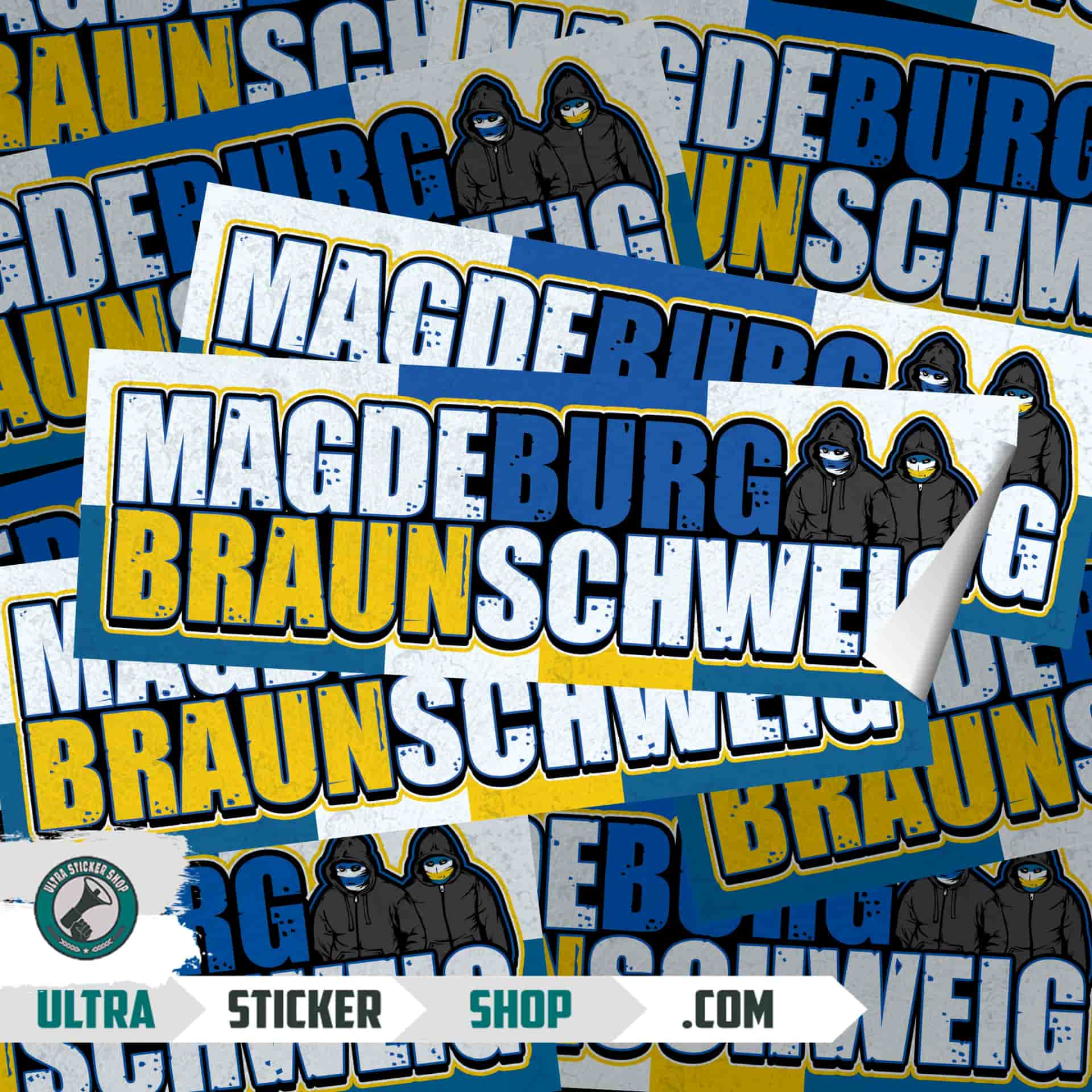 Magdeburg X Braunschweig Nálepky