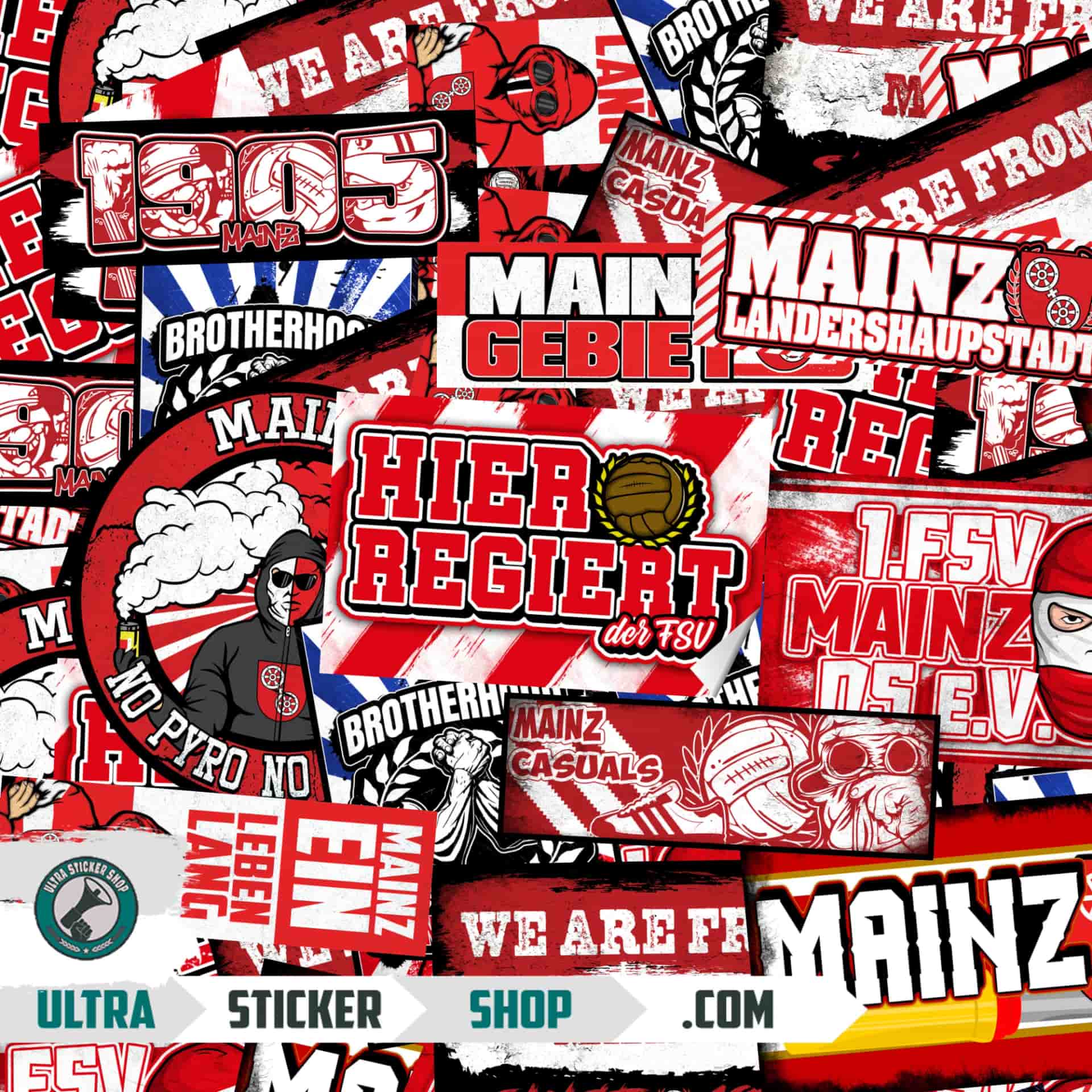 Mainz Mix di adesivi