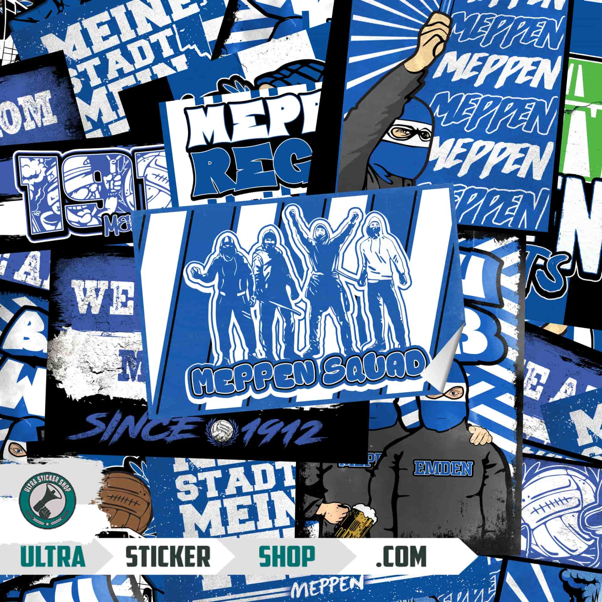 Meppen Aufkleber-Mix
