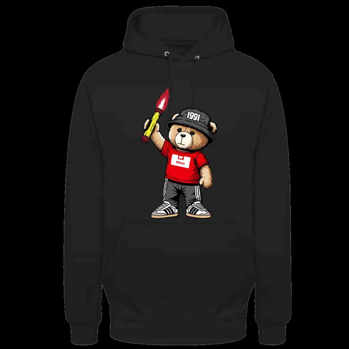 Nîmes 1991 bear Moletom