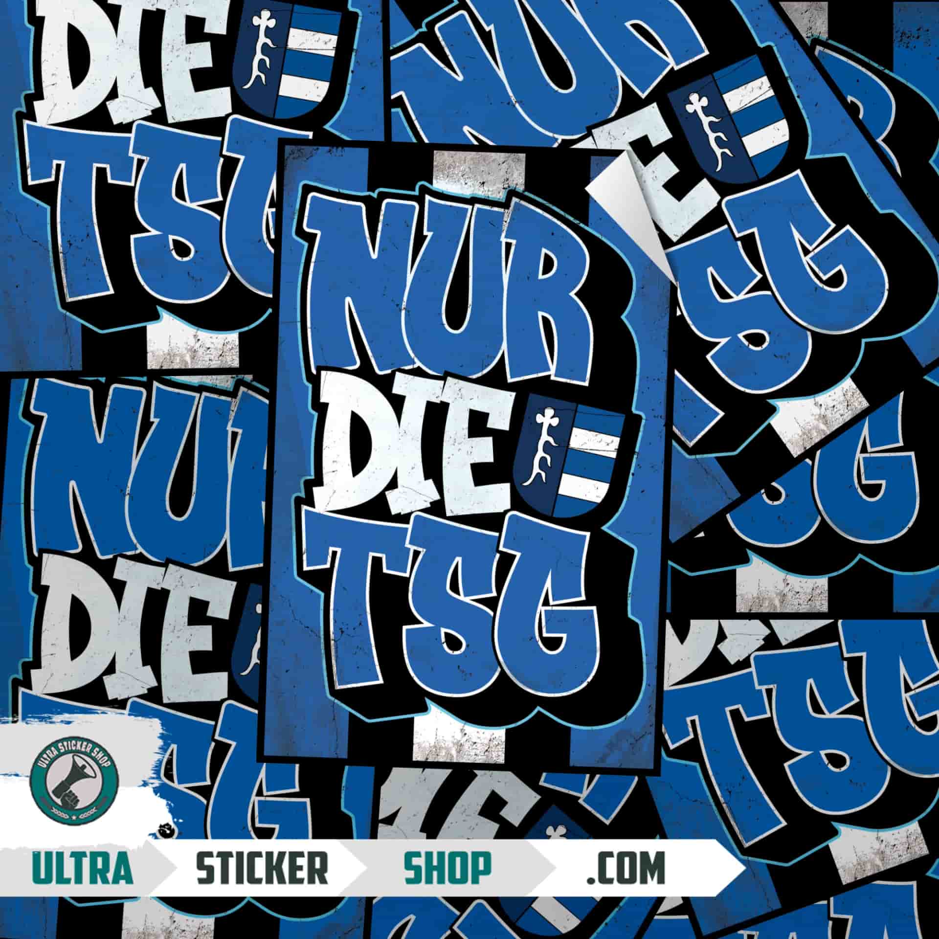 Nur die TSG Aufkleber