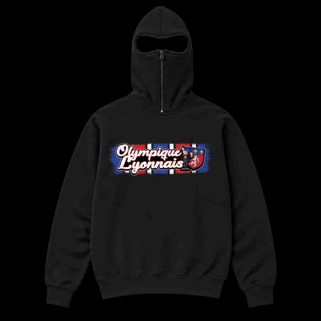 Olympique Lyonnais Ninja hettegenser