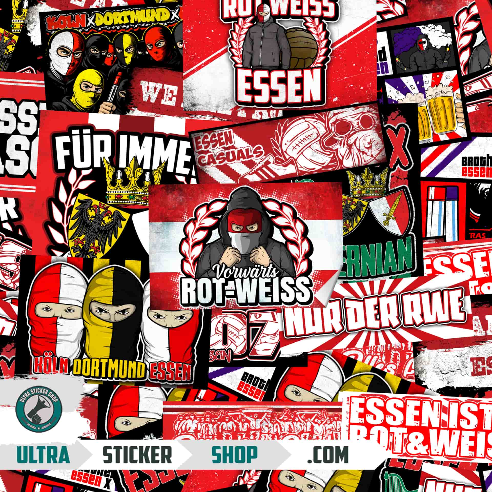 Rot Weiss Essen Mikser nalepnica