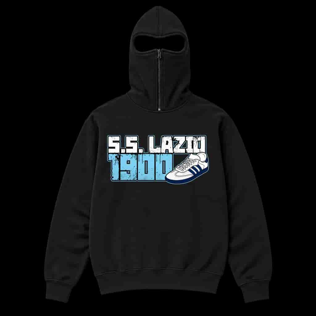 S.S. Lazio 1900 Hoodie Ninja